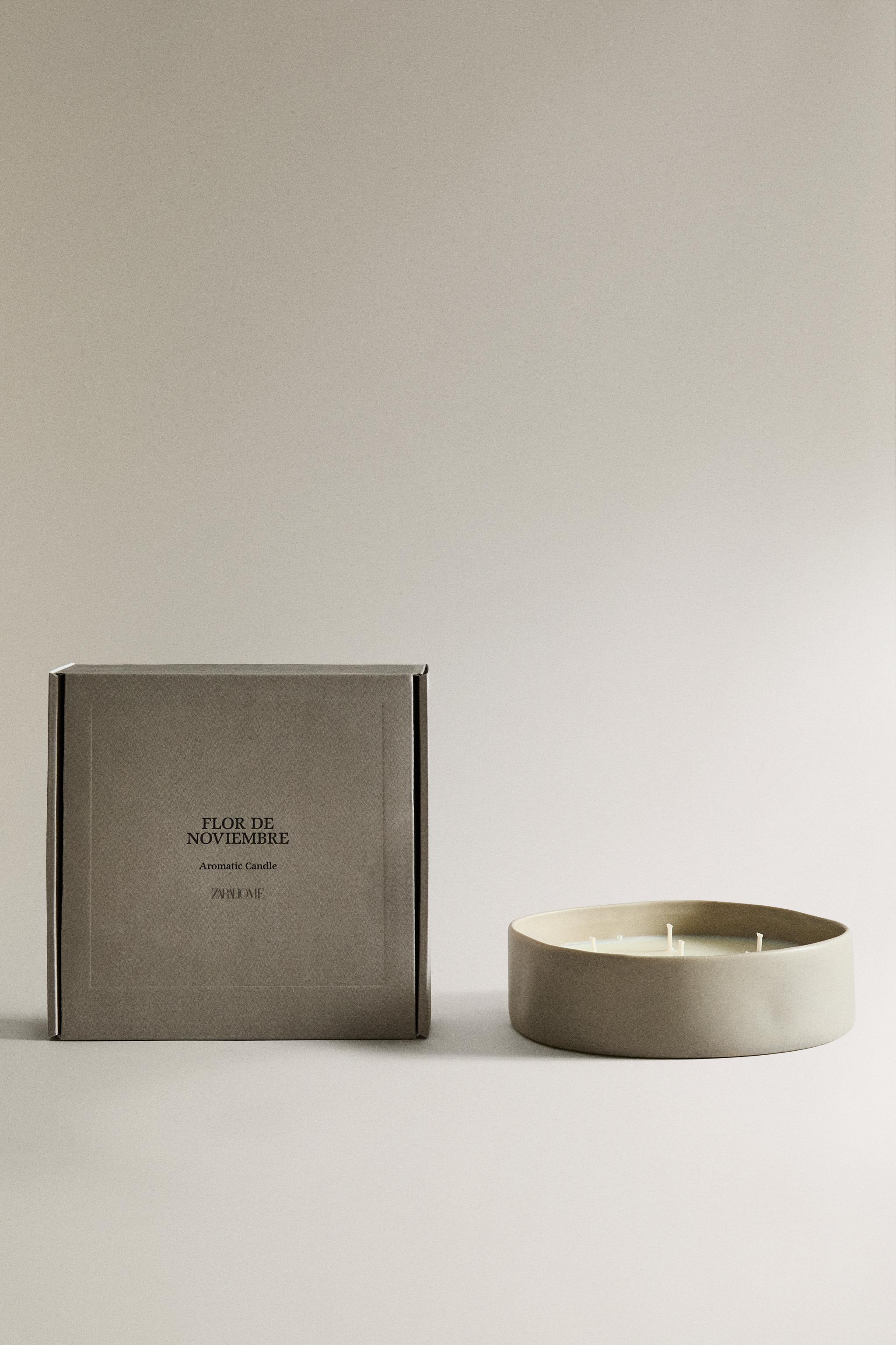 (590 G) FLOR DE NOVIEMBRE SCENTED CANDLE