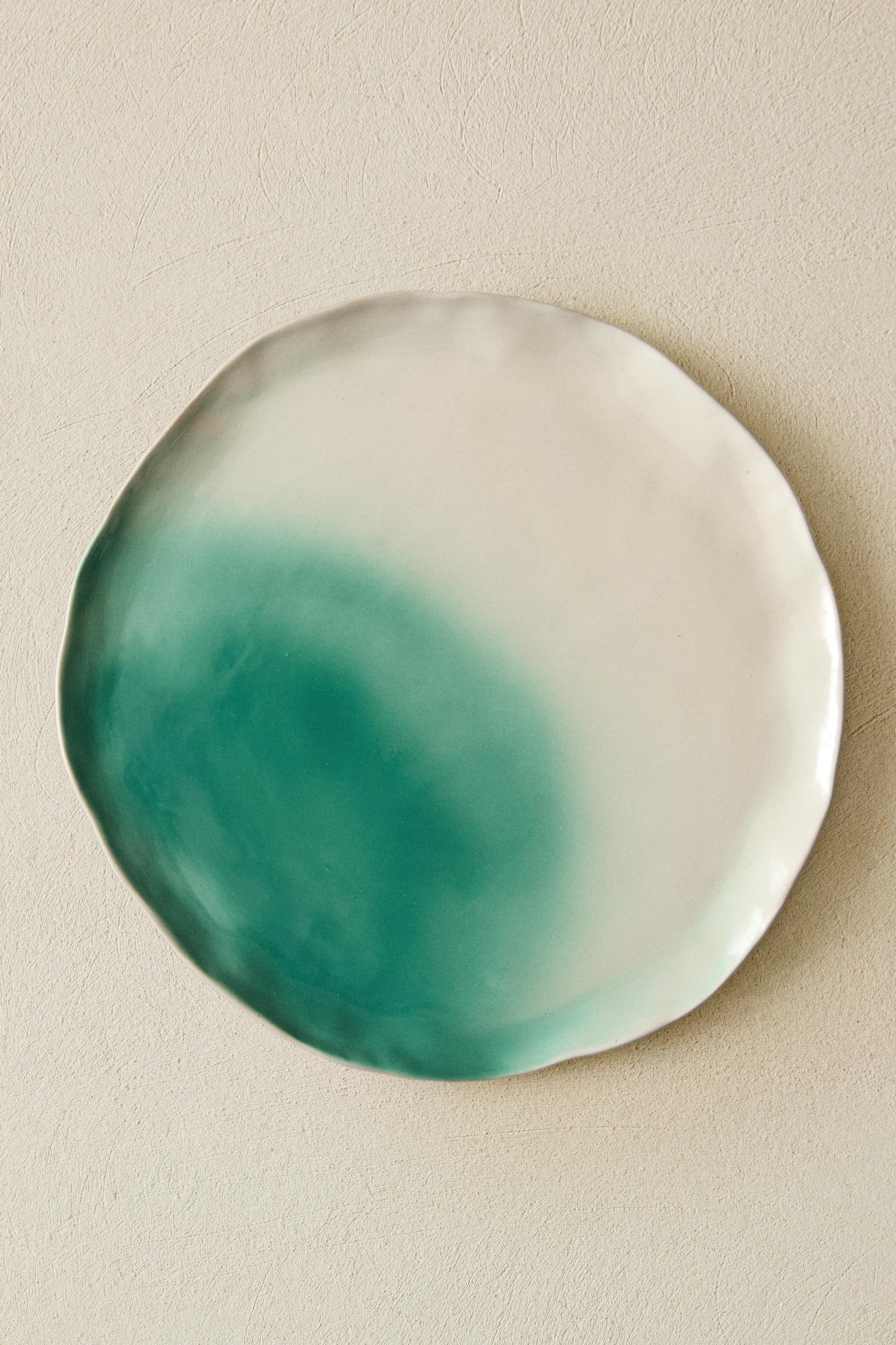 OMBRÉ STONEWARE DINNER PLATE X COLLAGERIE