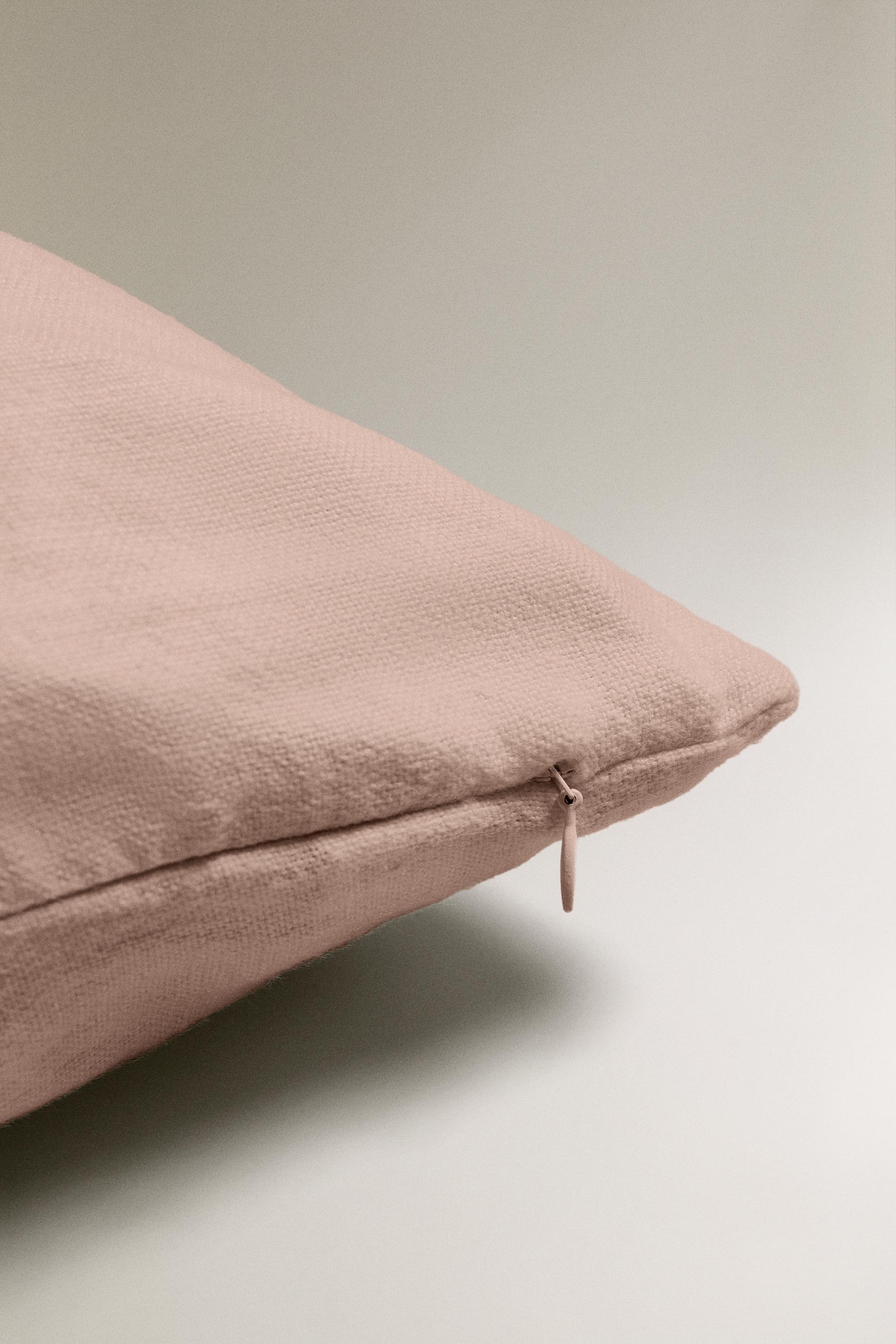 WASHED LINEN THROW PILLOW COVER