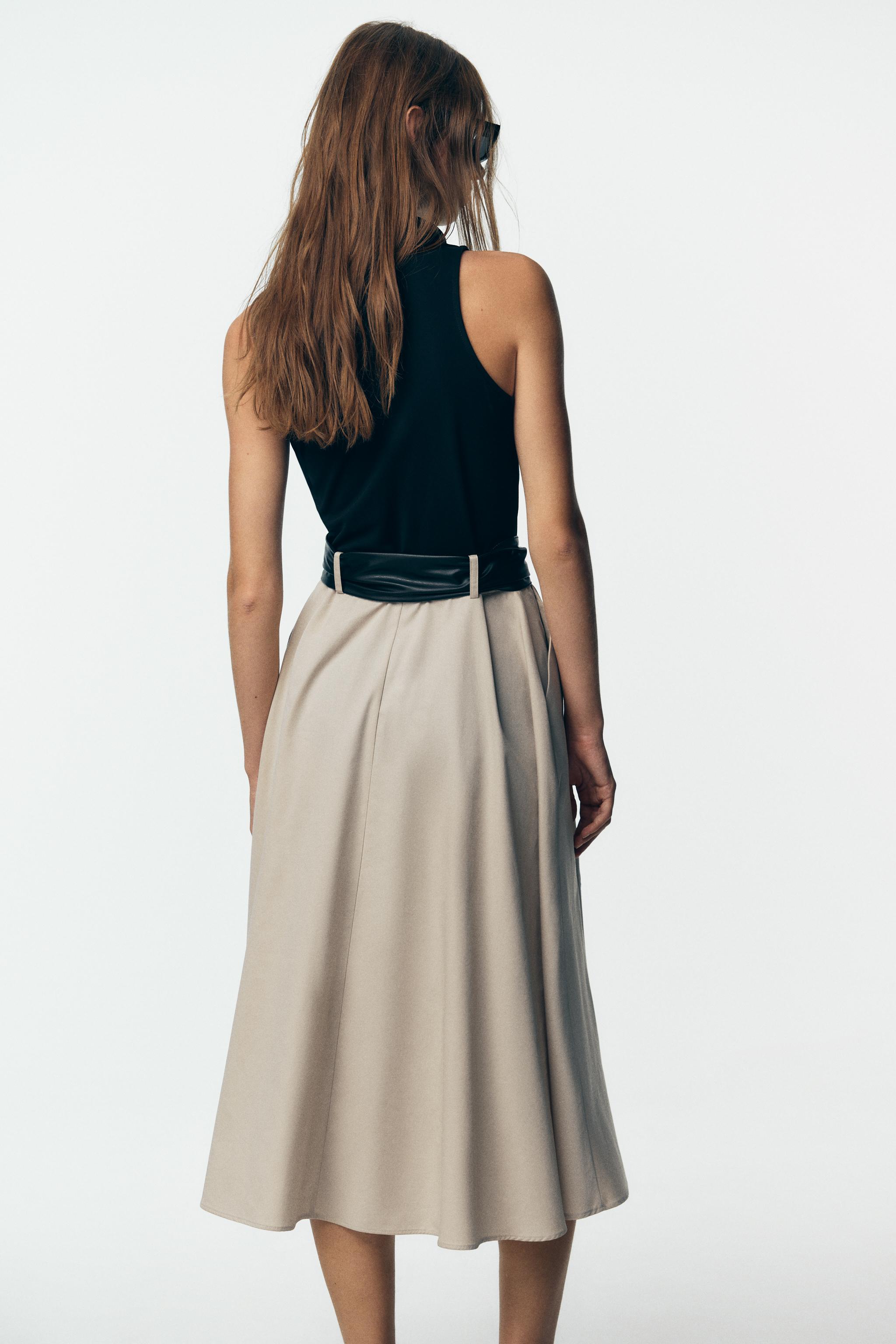 COMBINATION BELTED DRESS