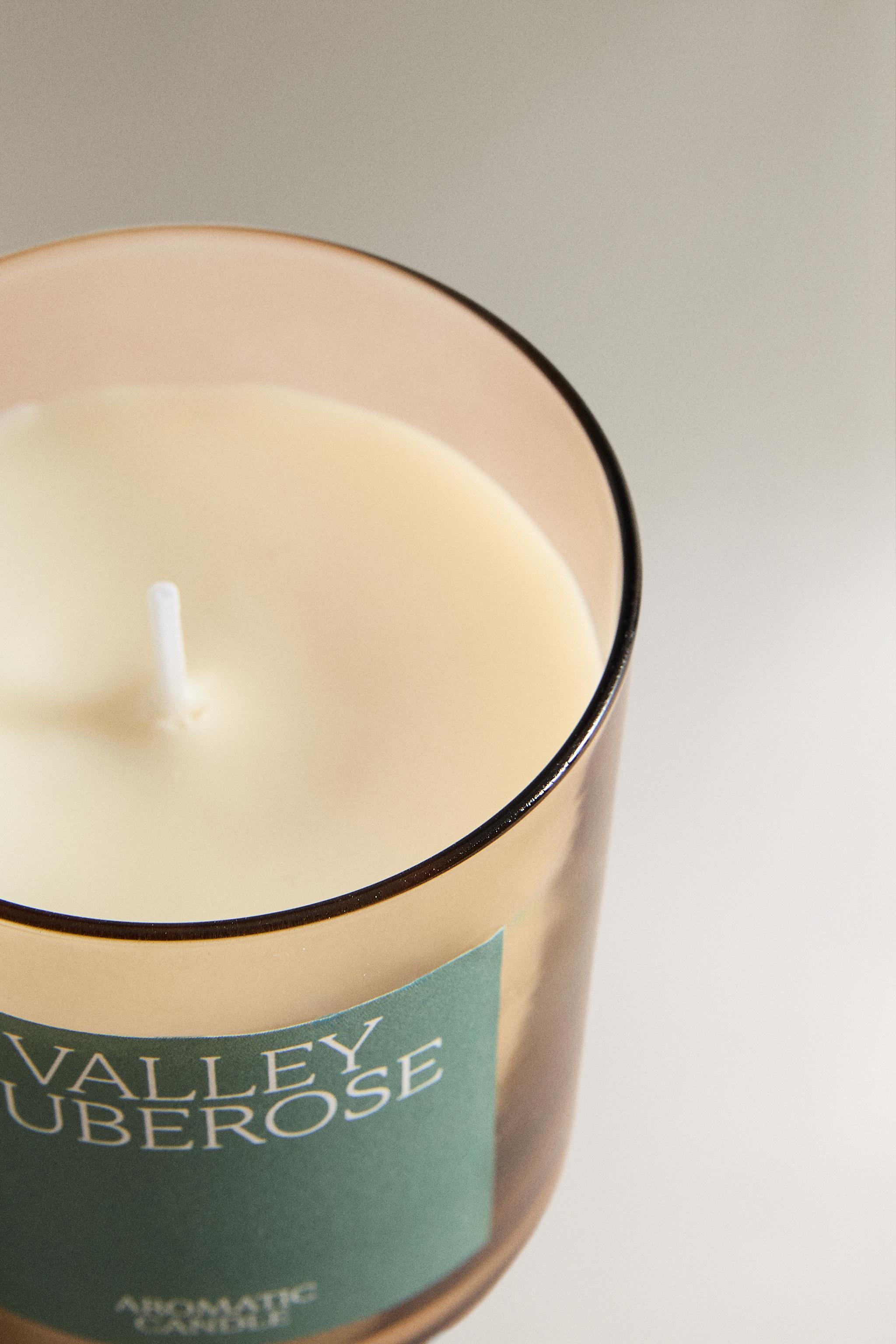 (250 G) VALLEY TUBEROSE SCENTED CANDLE