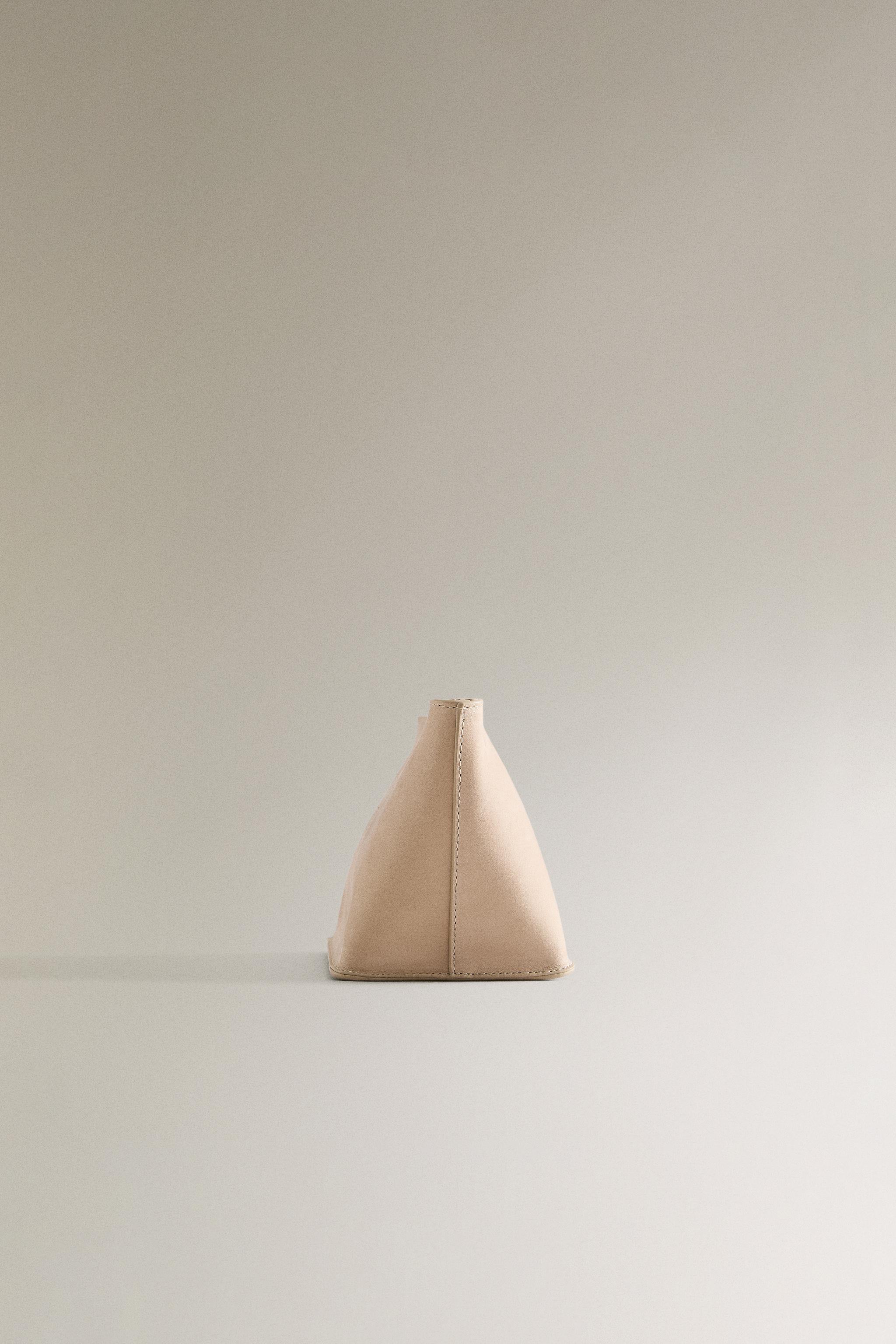 NUBUK LEATHER MAKEUP BAG