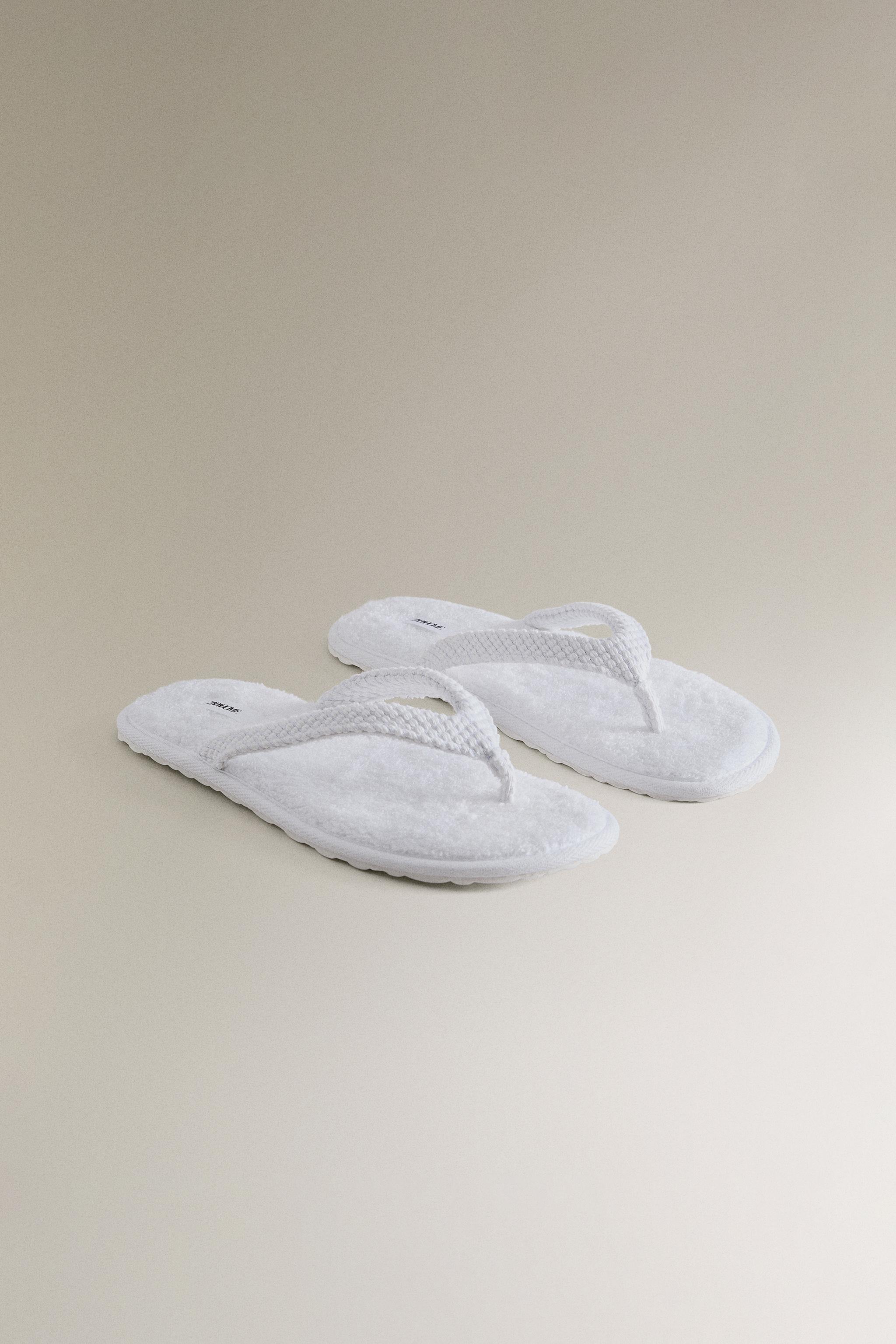 TERRYCLOTH POOL SANDALS