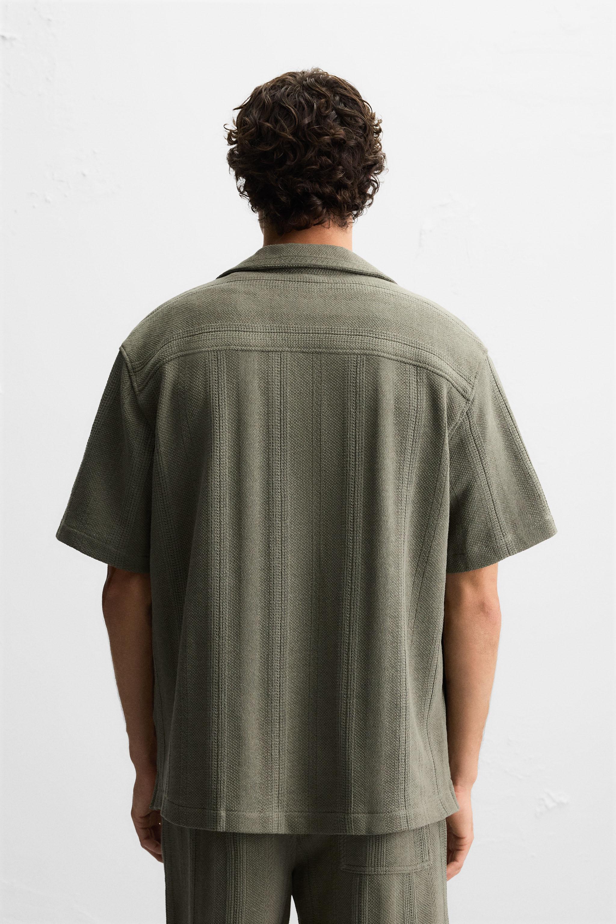 JACQUARD TEXTURED SHIRT