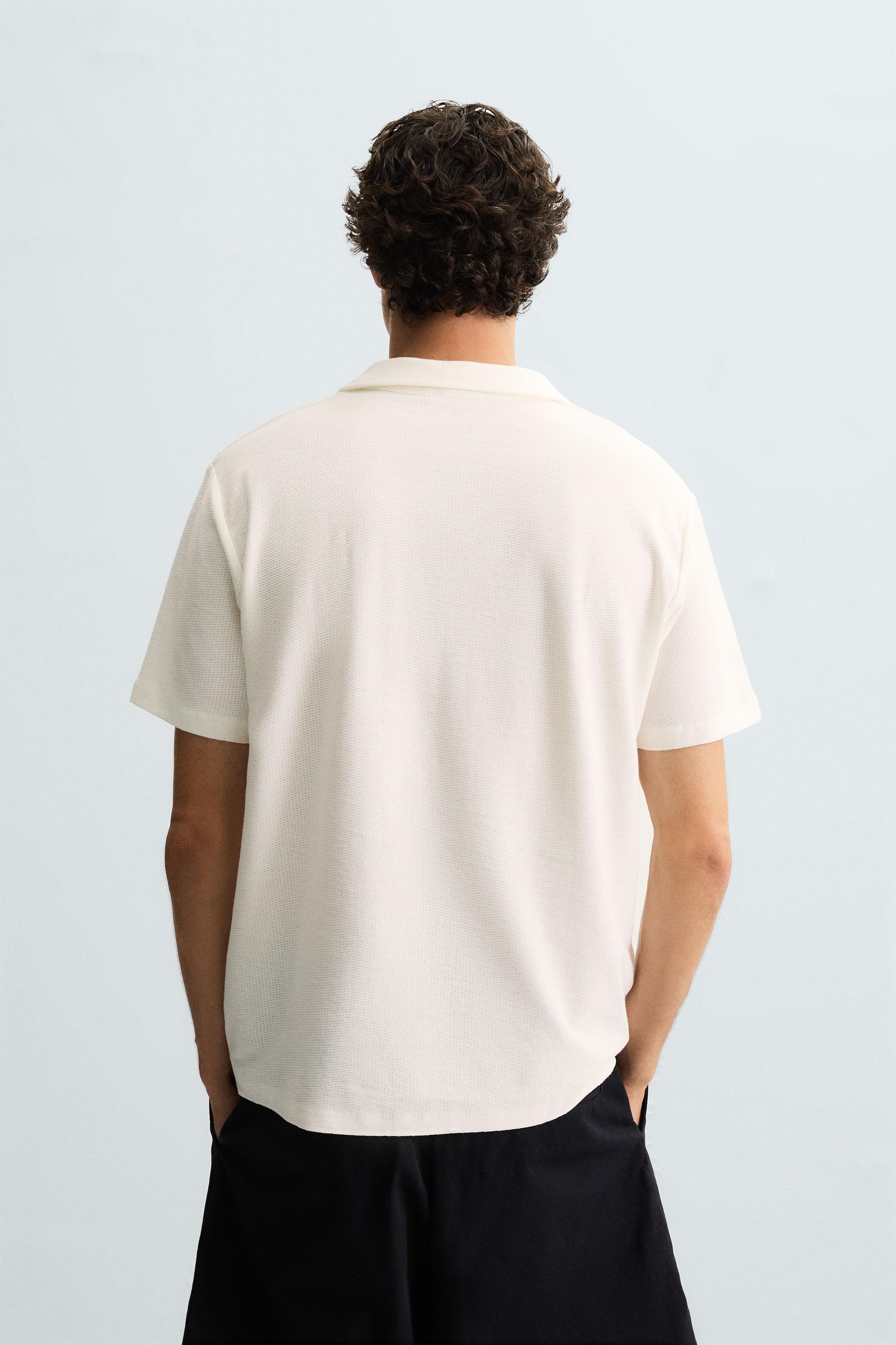 TEXTURED POLO SHIRT
