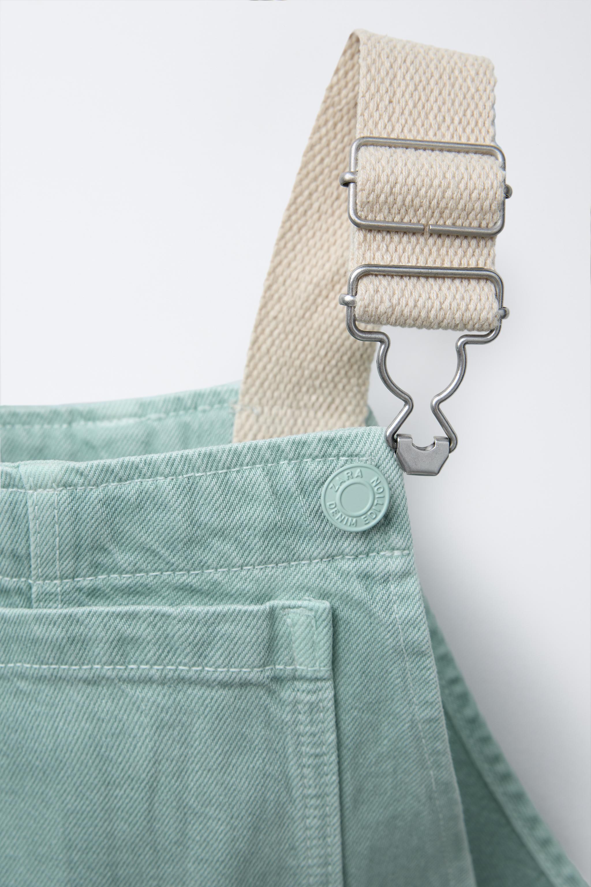 SERGED OVERALL SHORTS