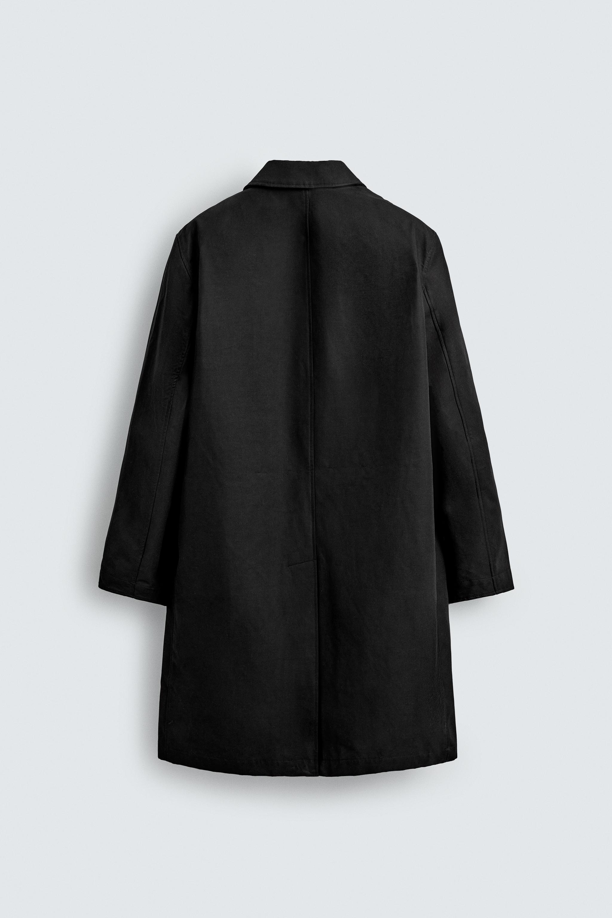 LIMITED EDITION CHECK COMBINATION TRENCH COAT