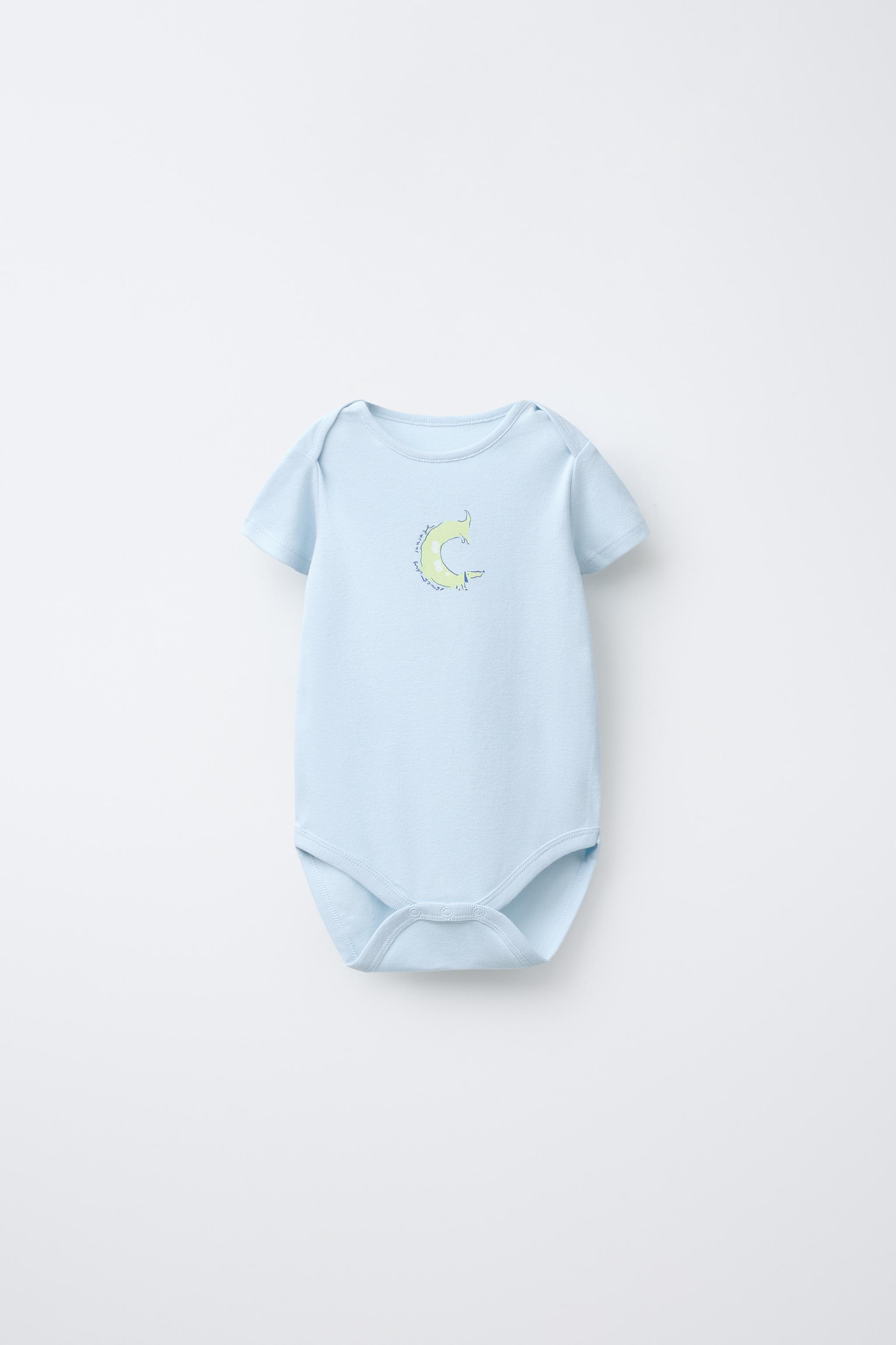 FIVE-PACK OF PUPPY BODYSUITS