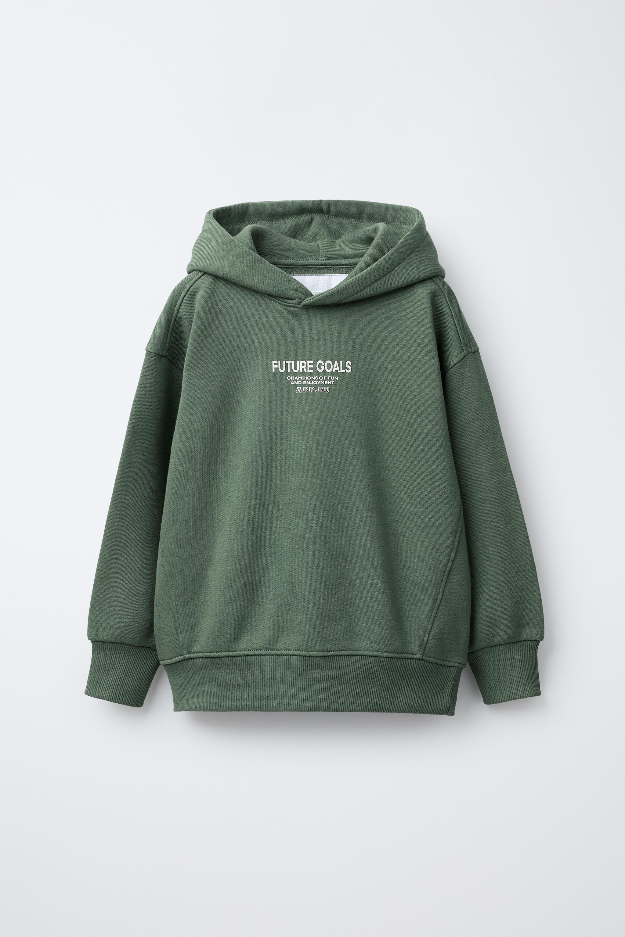 TEXT JOGGER PANTS AND SWEATSHIRT SET