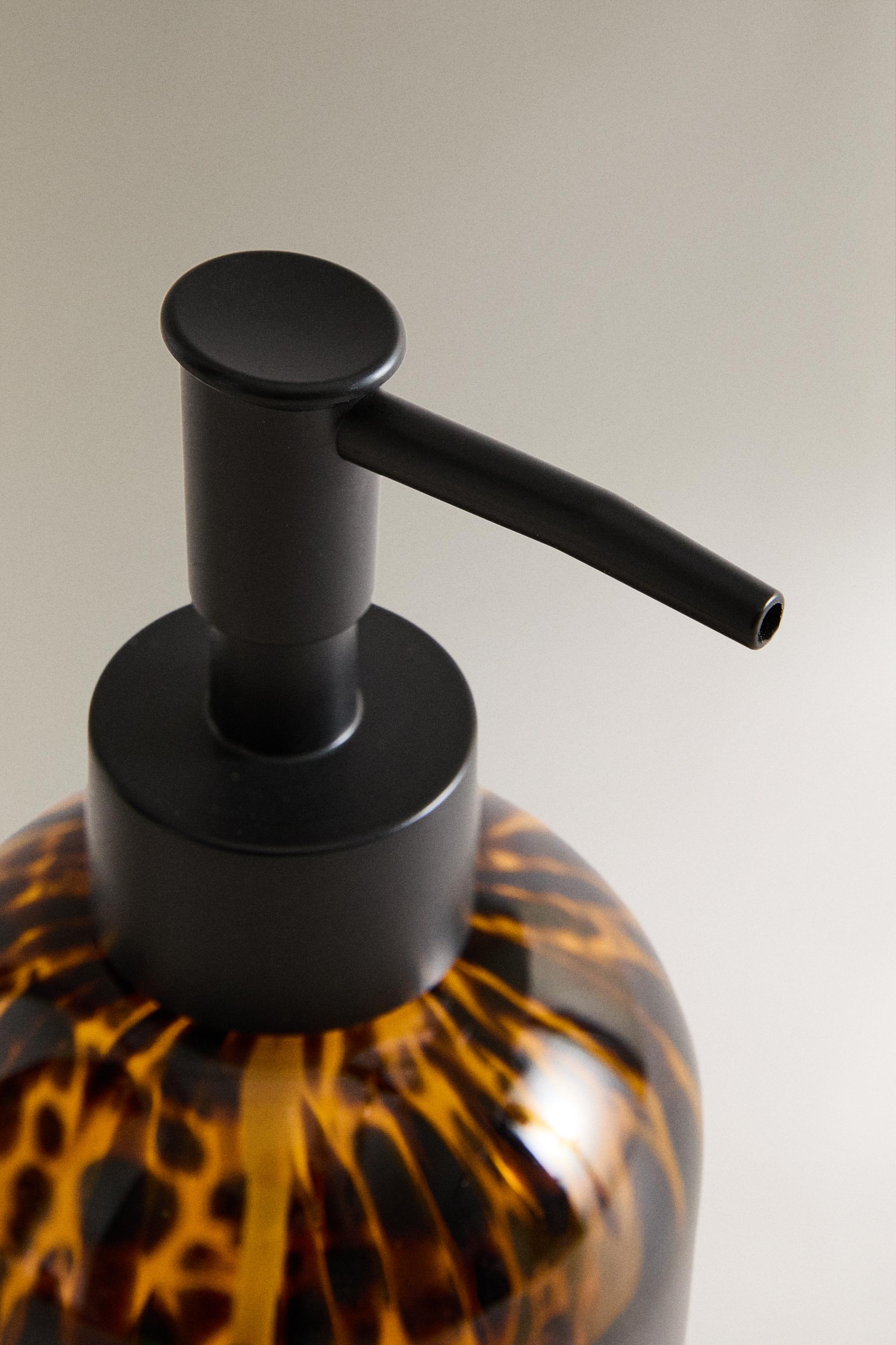 ANIMAL PRINT SOAP DISPENSER