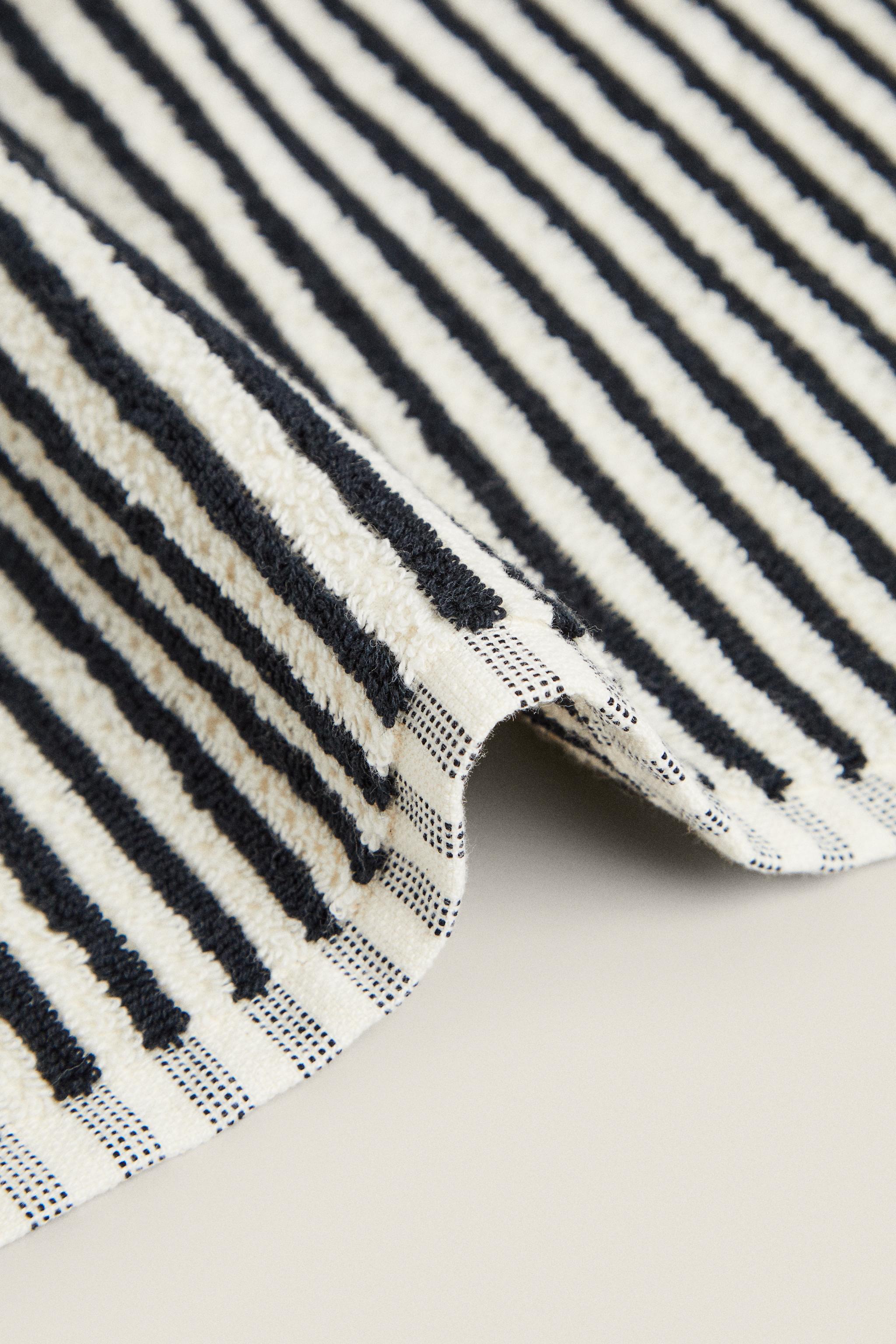 DYED THREAD COTTON BATH TOWEL