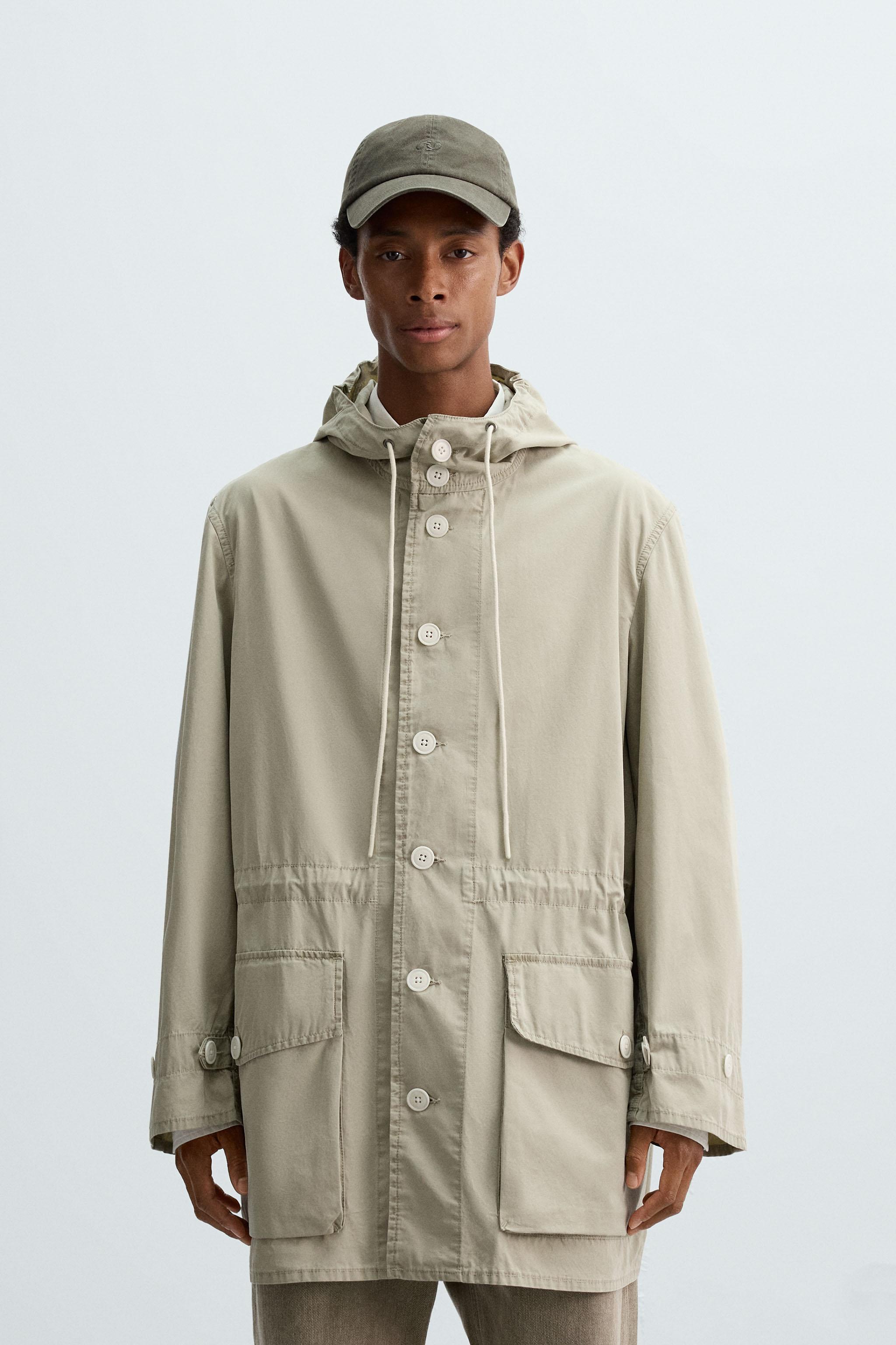 LIGHTWEIGHT SHORT COTTON PARKA