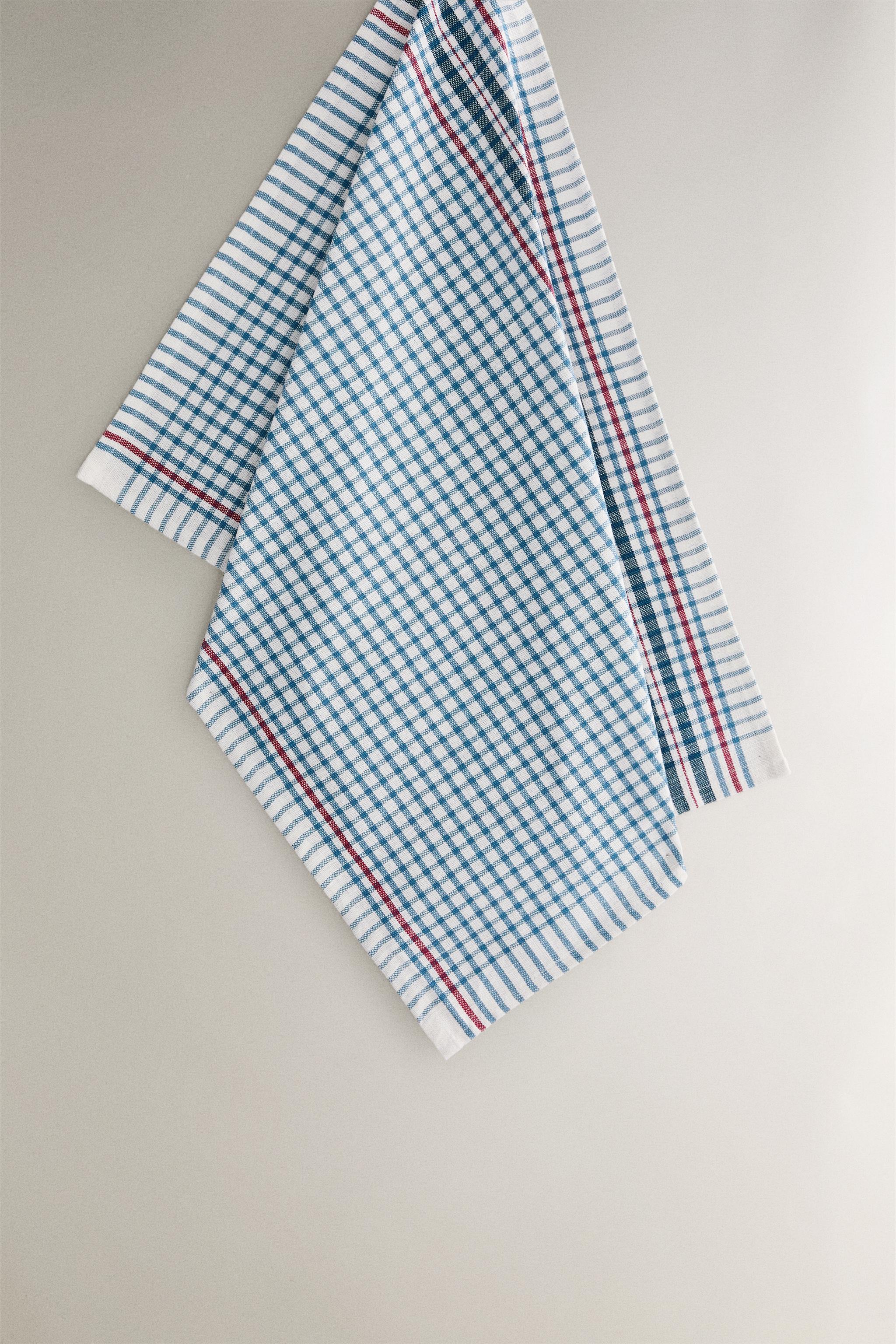 CHECK COTTON KITCHEN TOWEL