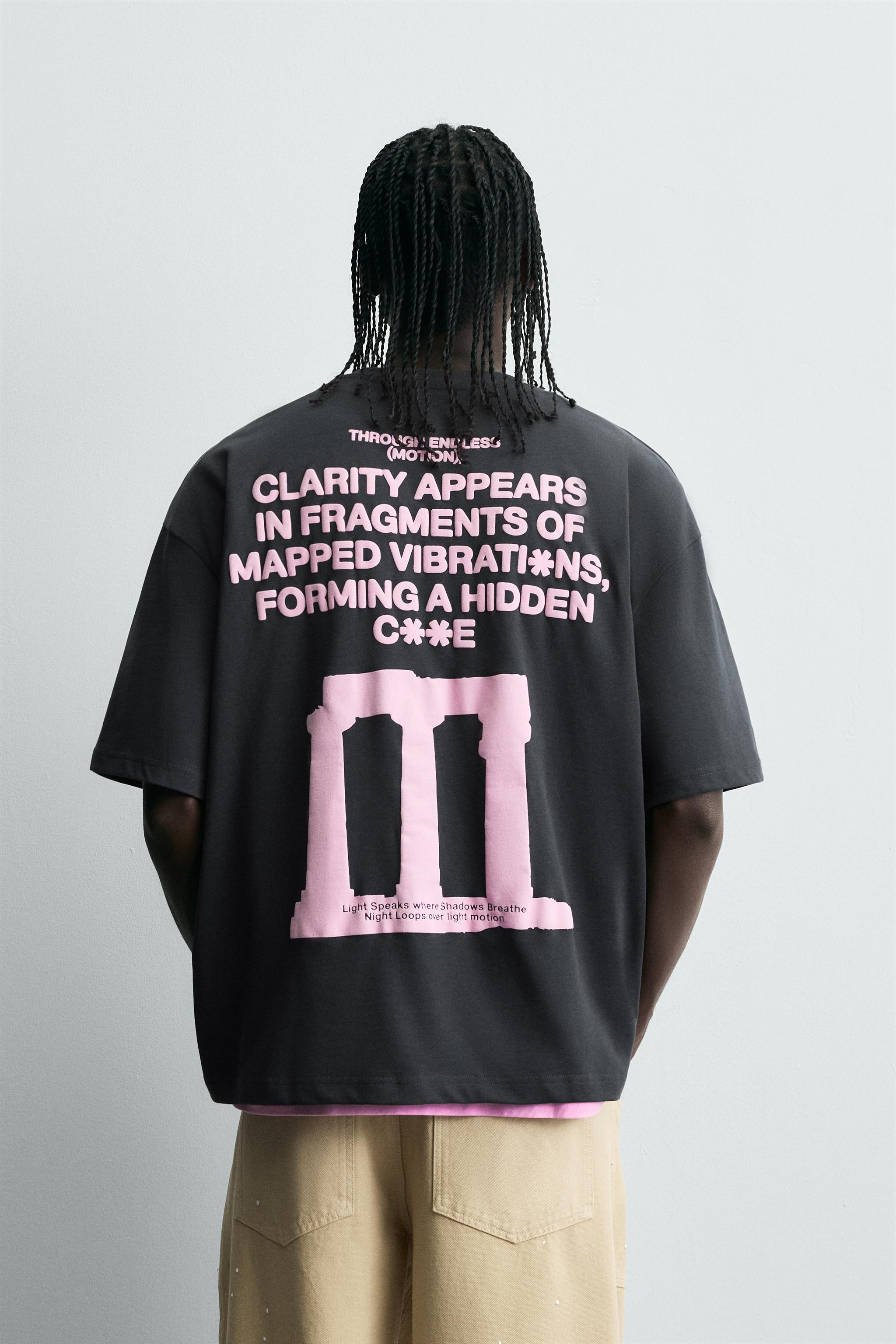 RUBBERIZED PRINT T-SHIRT