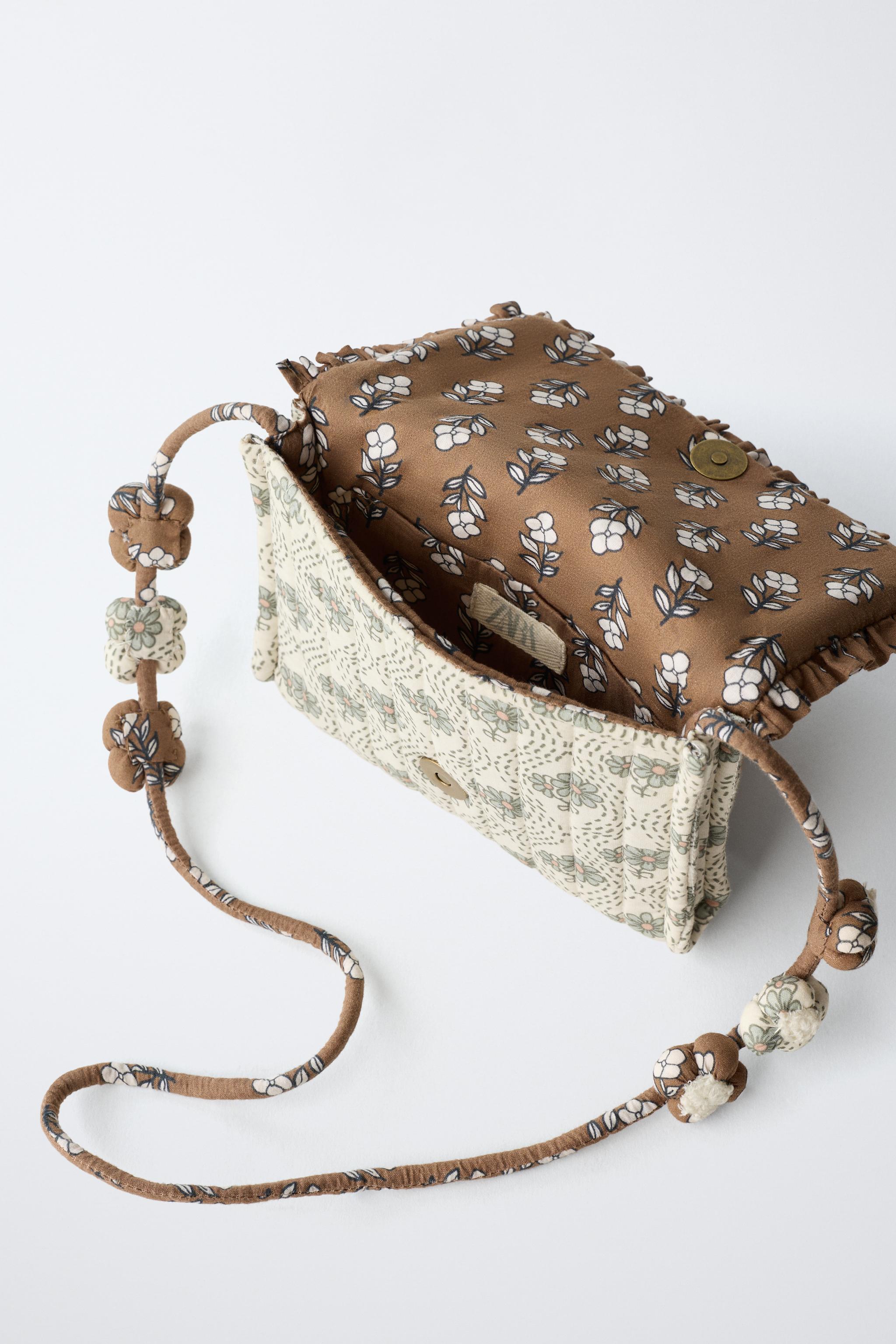 FLORAL CROSSBODY BAG