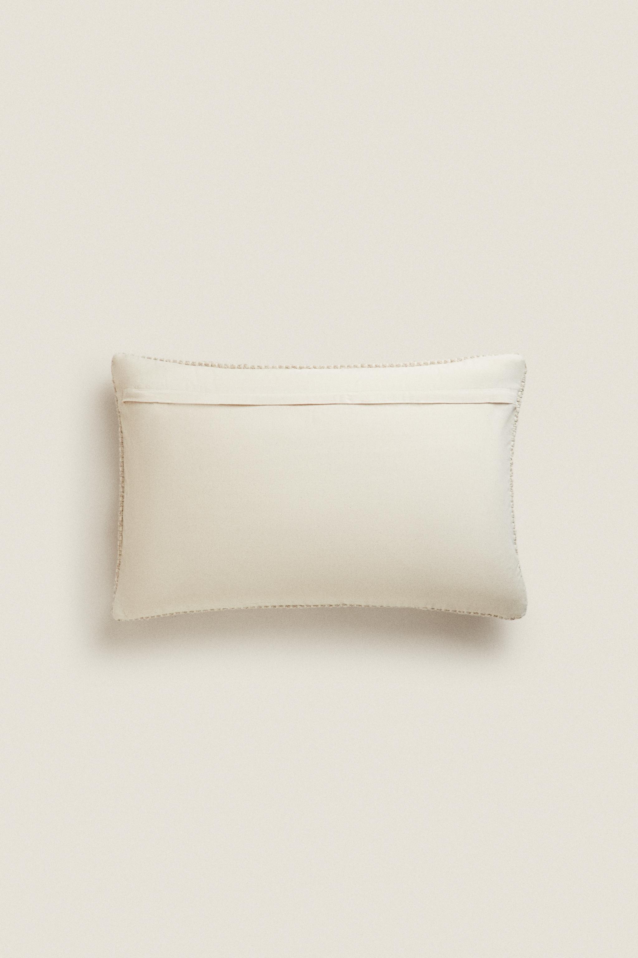 BRAIDED THROW PILLOW COVER