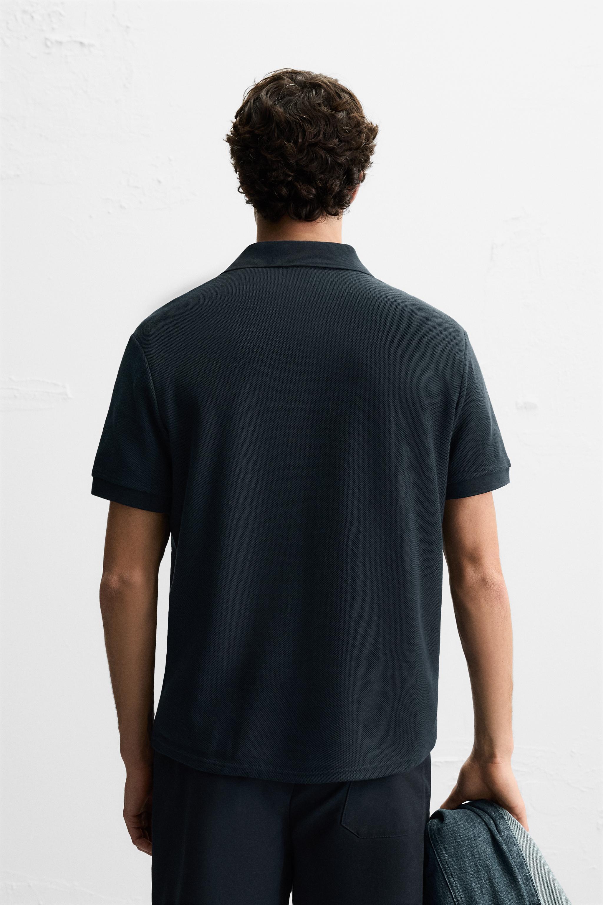 QUARTER ZIP POLO