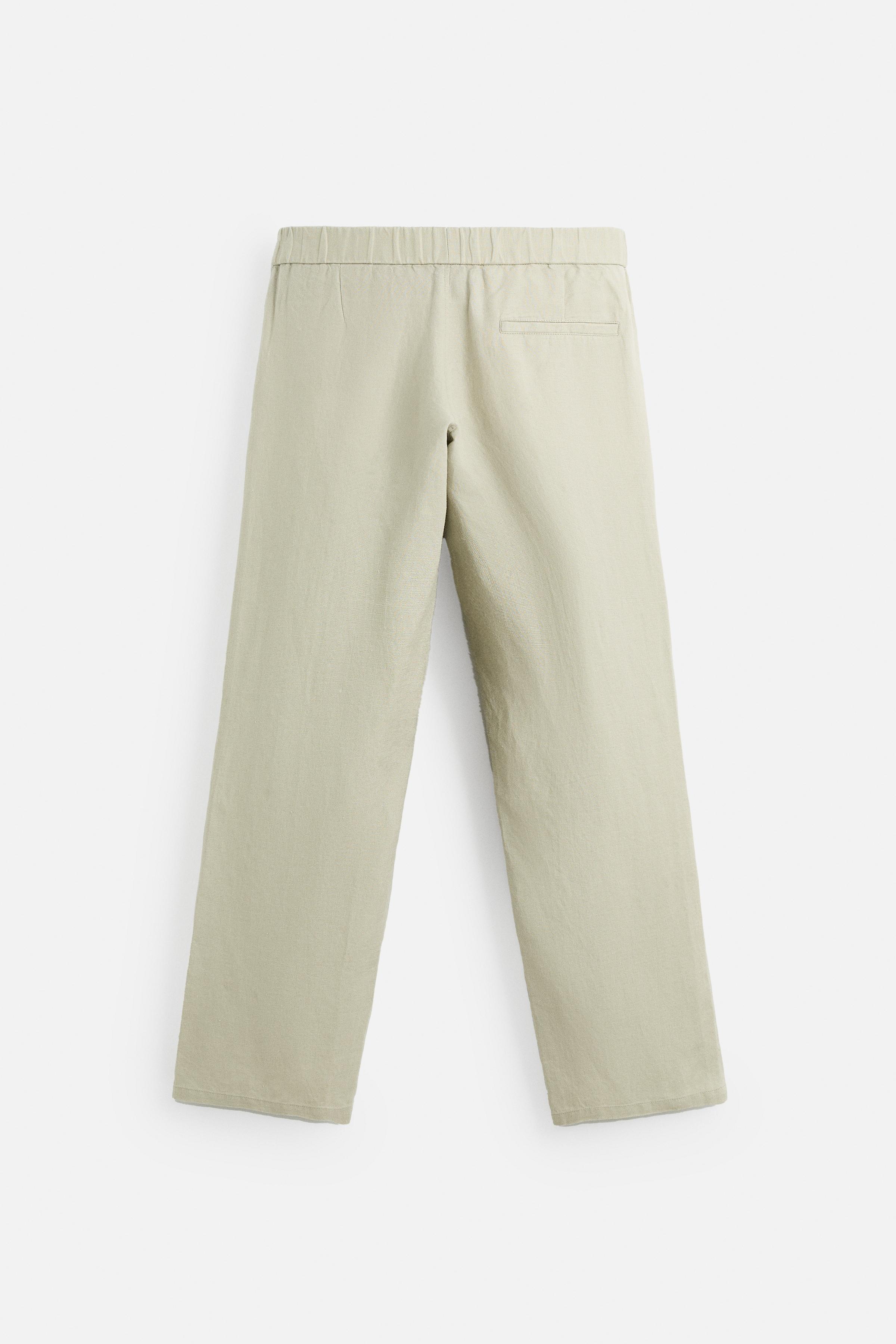 LINEN PANTS IN 100% LINEN