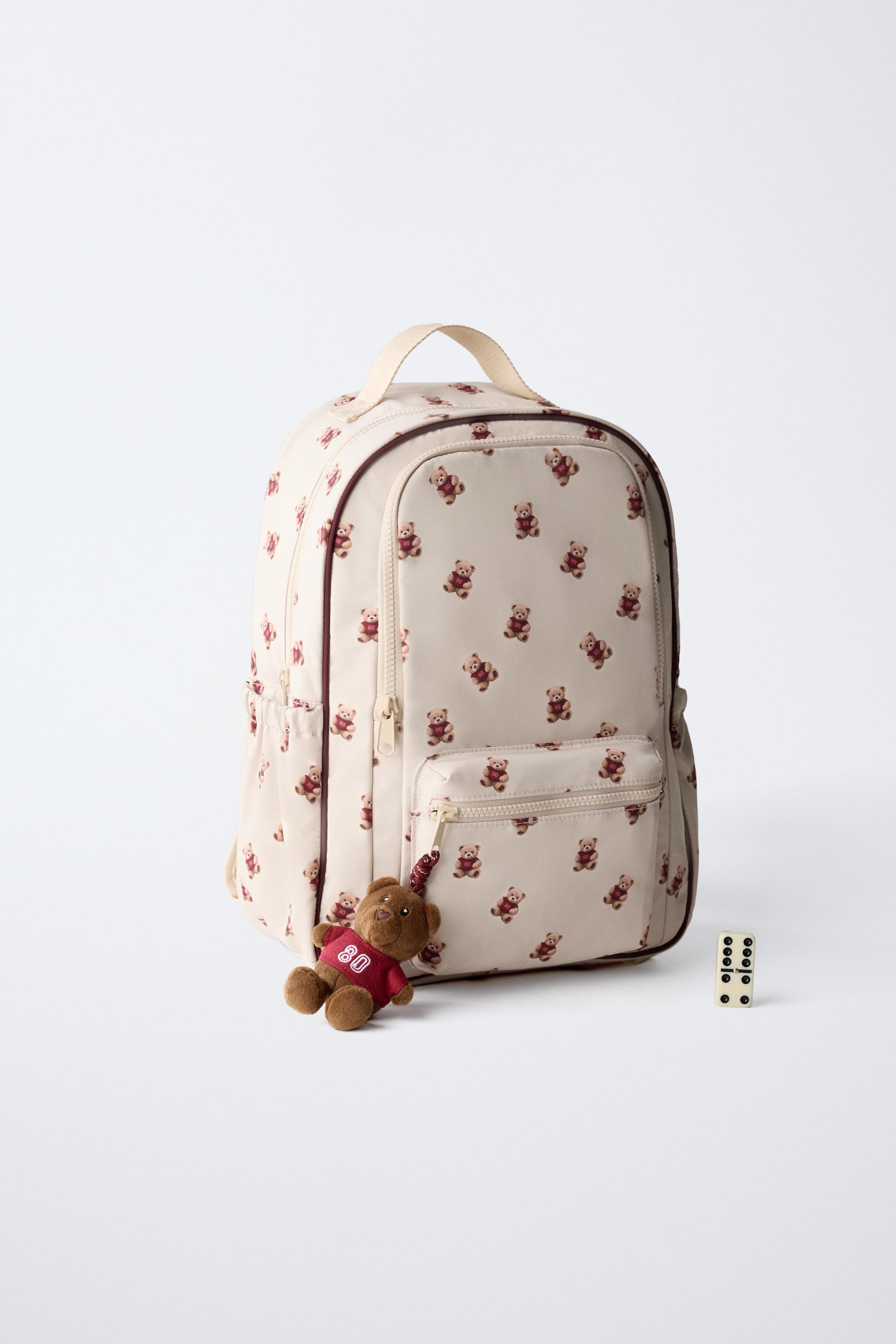 TEDDY BEAR SCHOOL BACKPACK