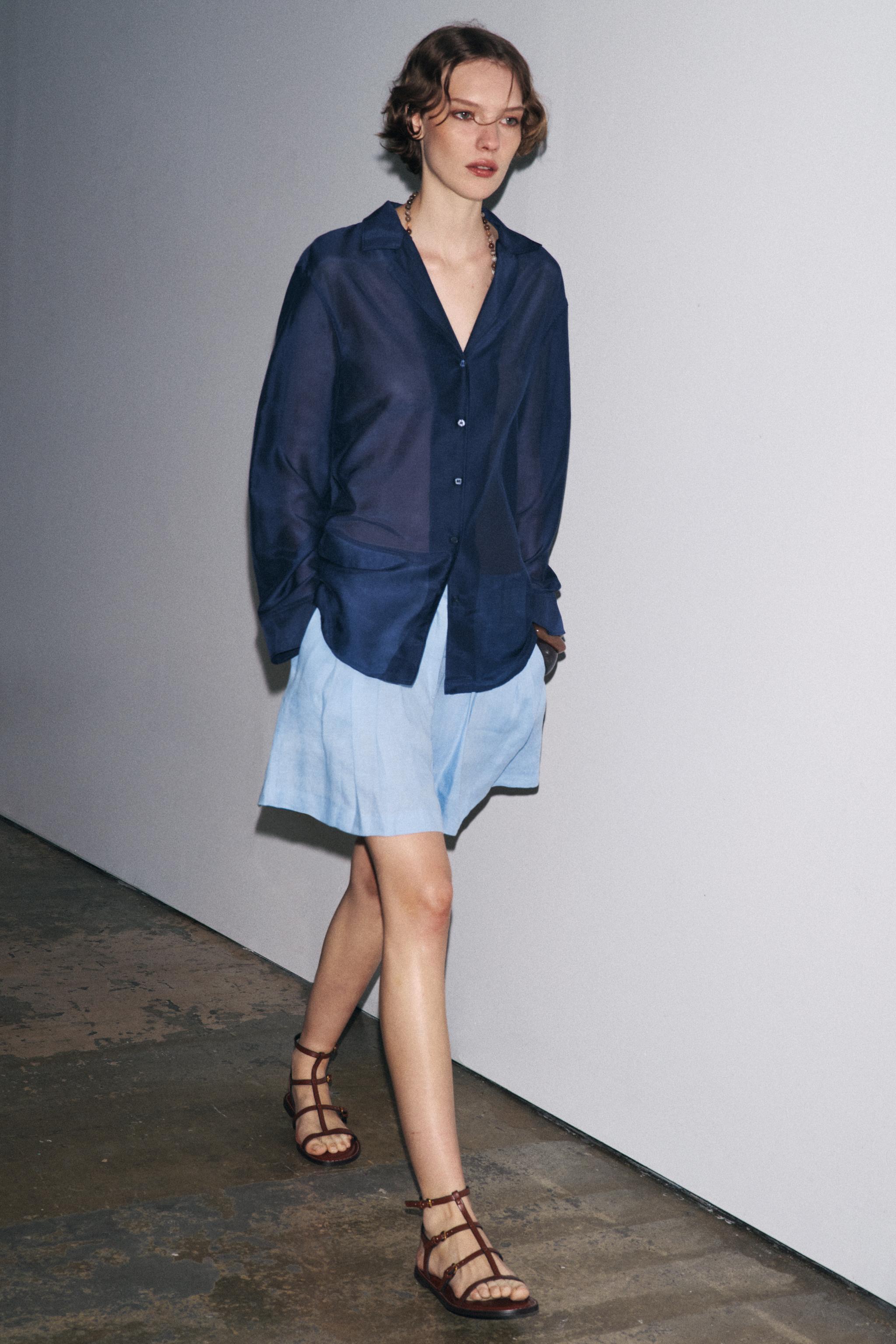 ZW COLLECTION SILK SHIRT