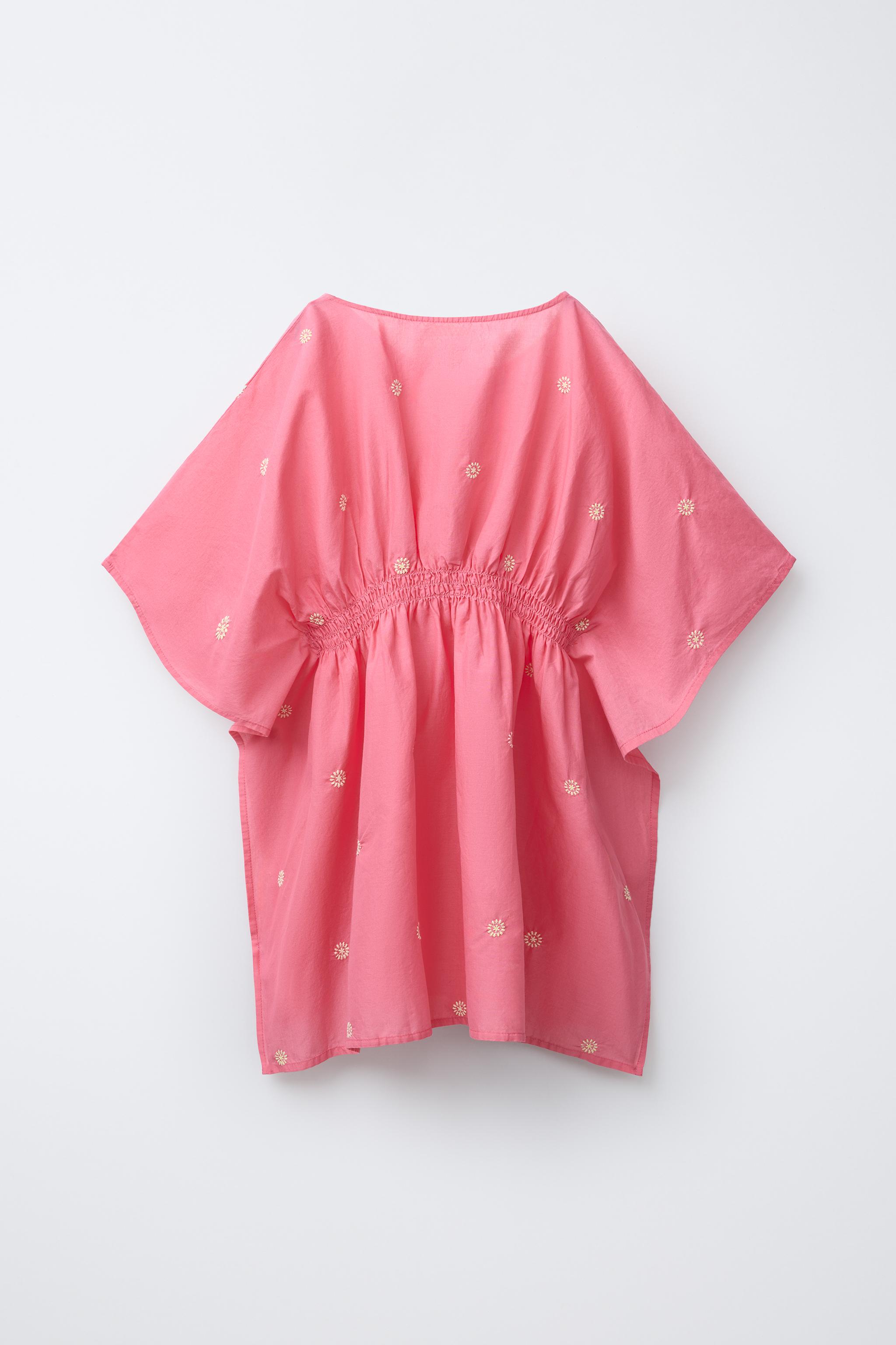 EMBROIDERED MIRROR KAFTAN