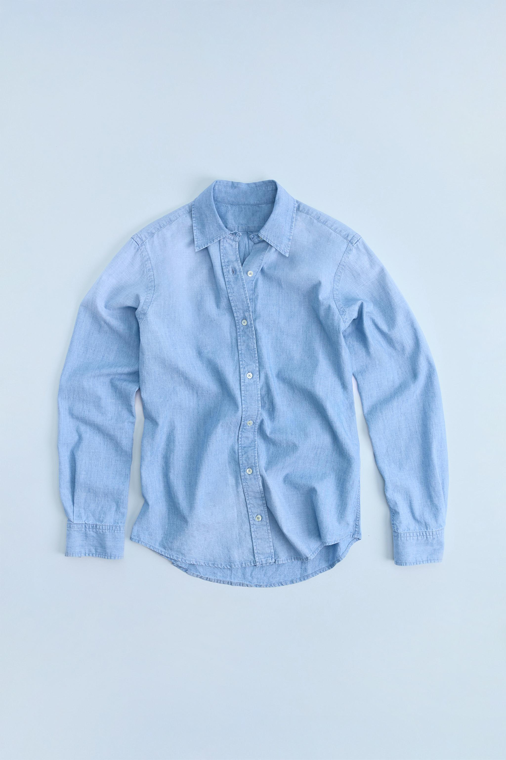 TRF REGULAR FIT DENIM SHIRT