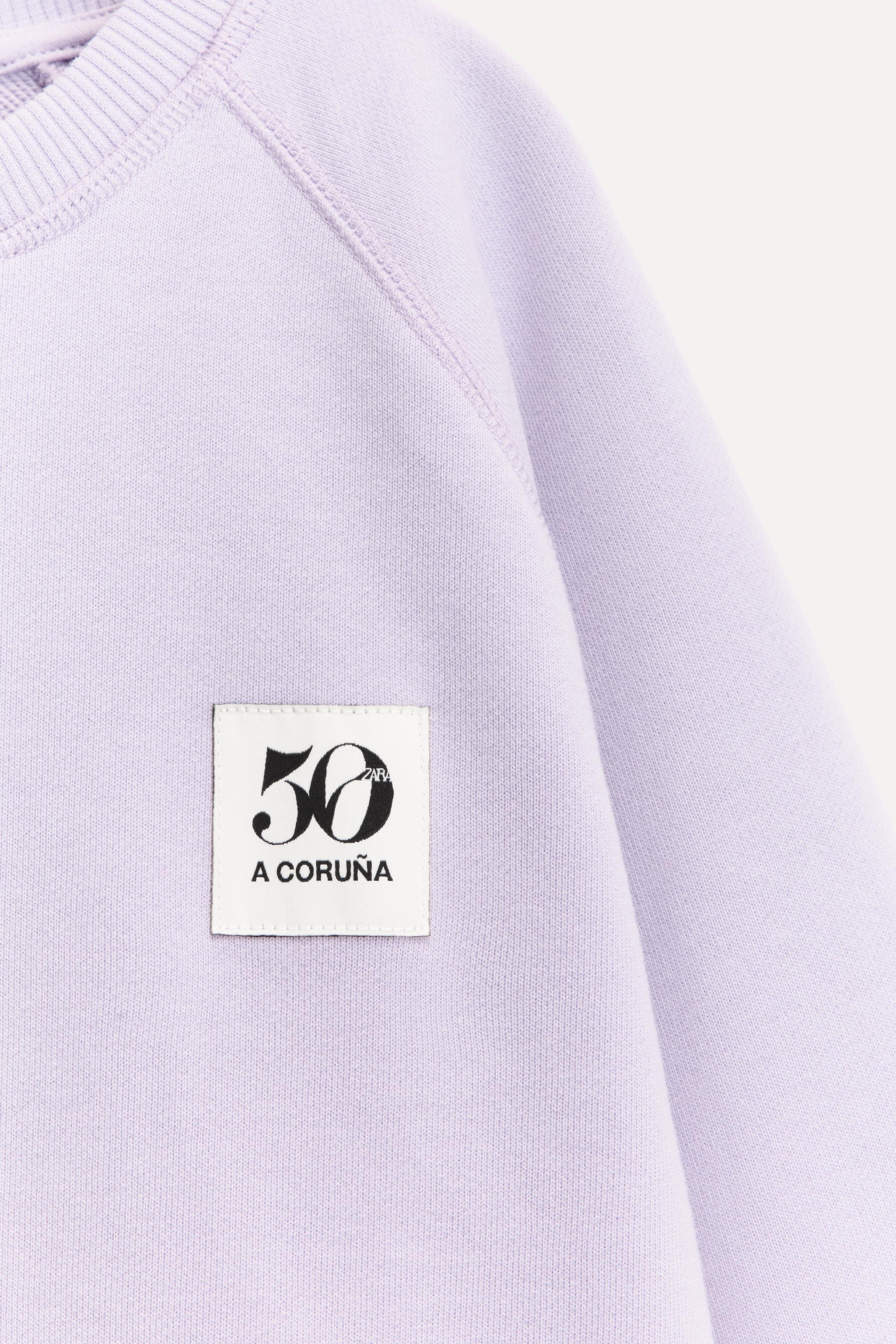 AGES 6-14 / 50TH ANNIVERSARY LABEL POCKET SWEATSHIRT