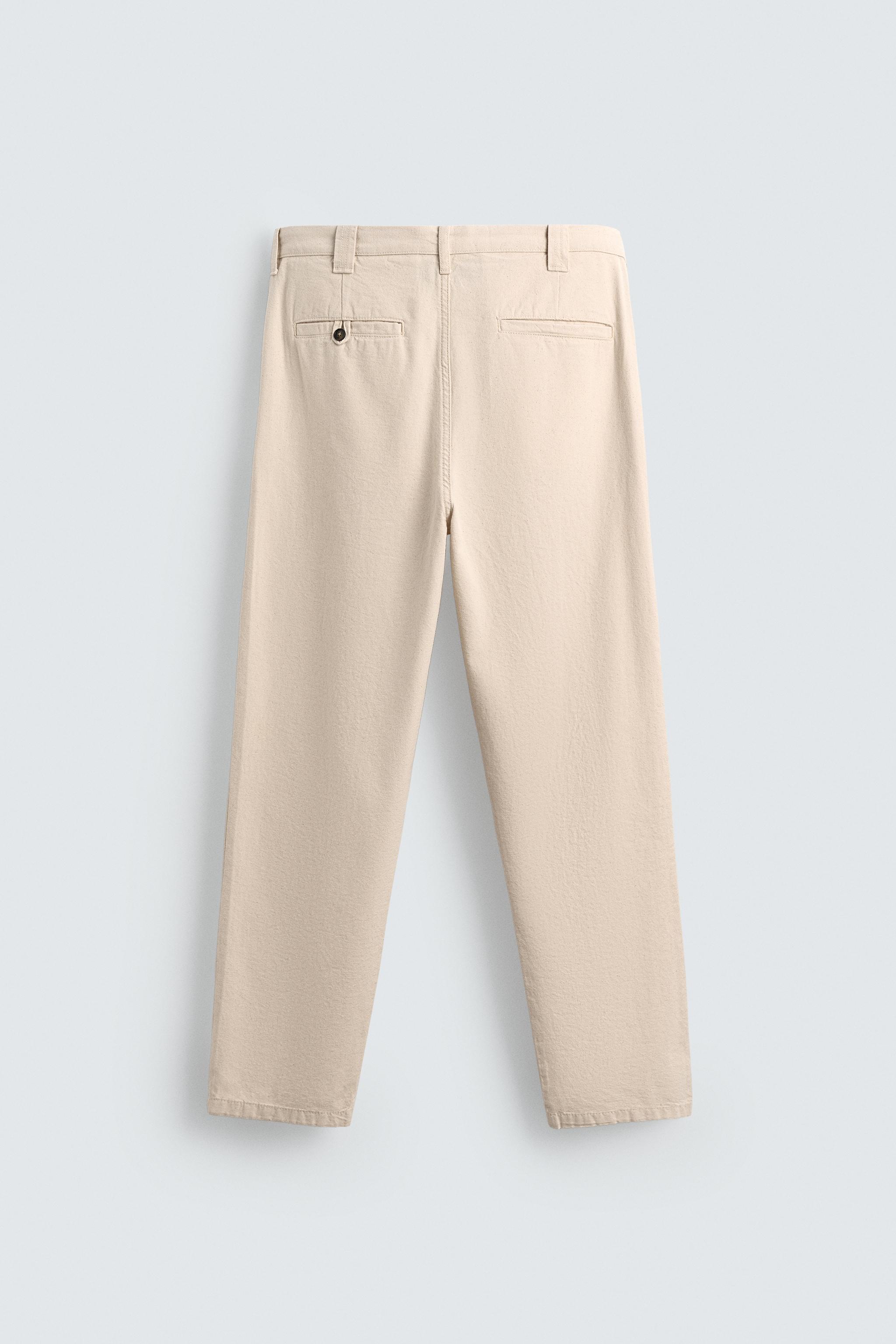STRAIGHT FIT CHINO PANTS