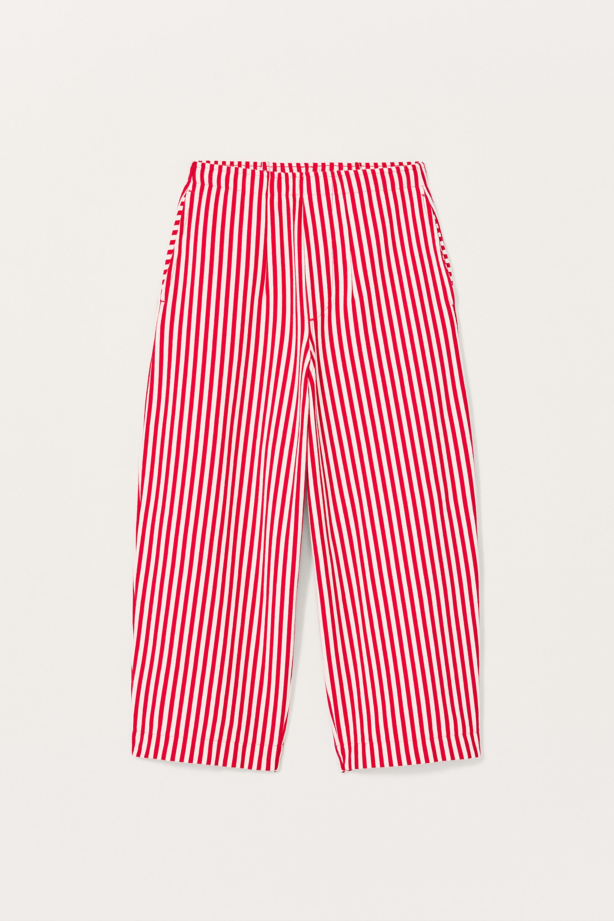 LIMITED EDITION STRIPED BALLOON PANTS