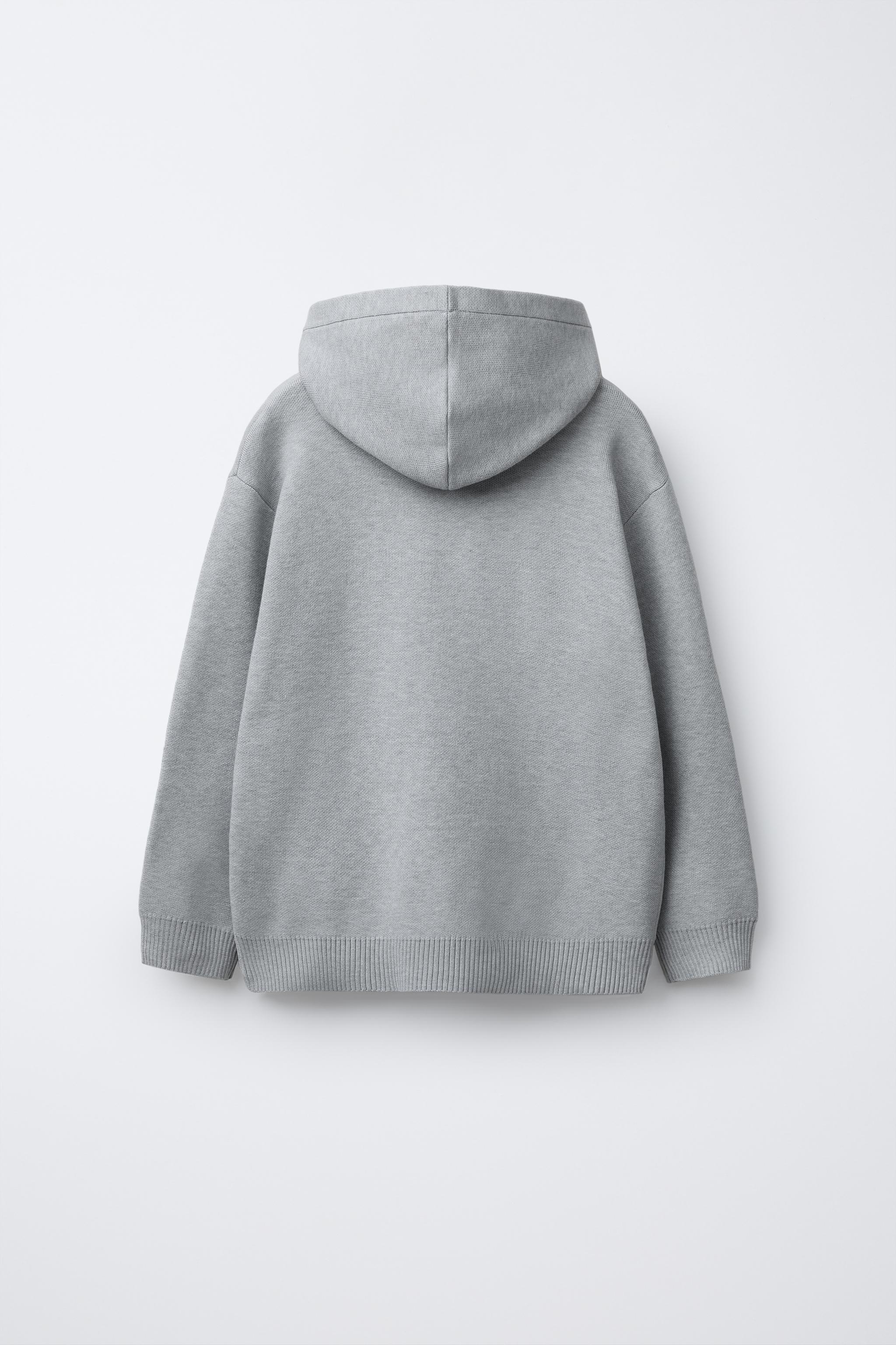 SOFT KNIT HOODIE SWEATER