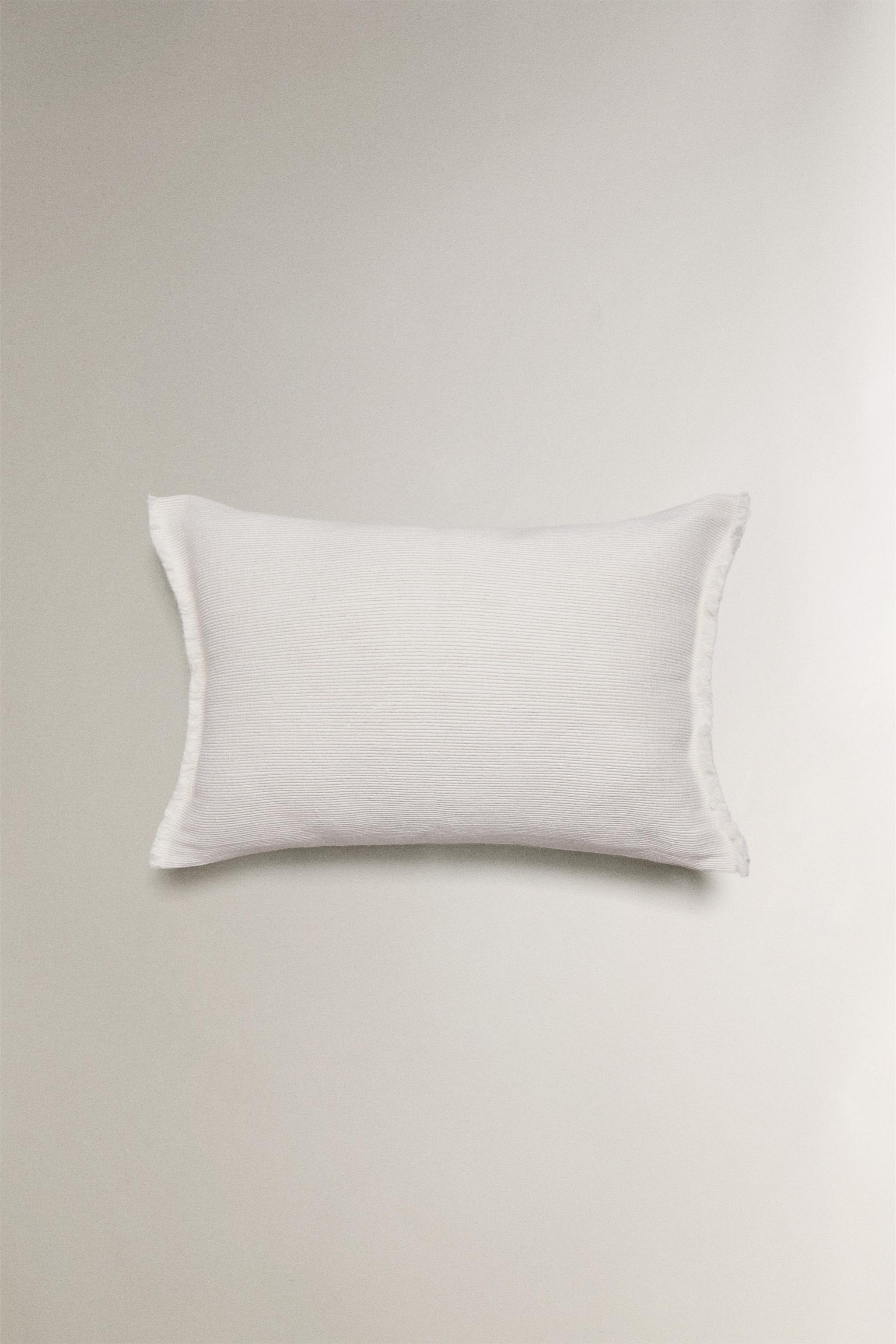 LINEN THROW PILLOW COVER