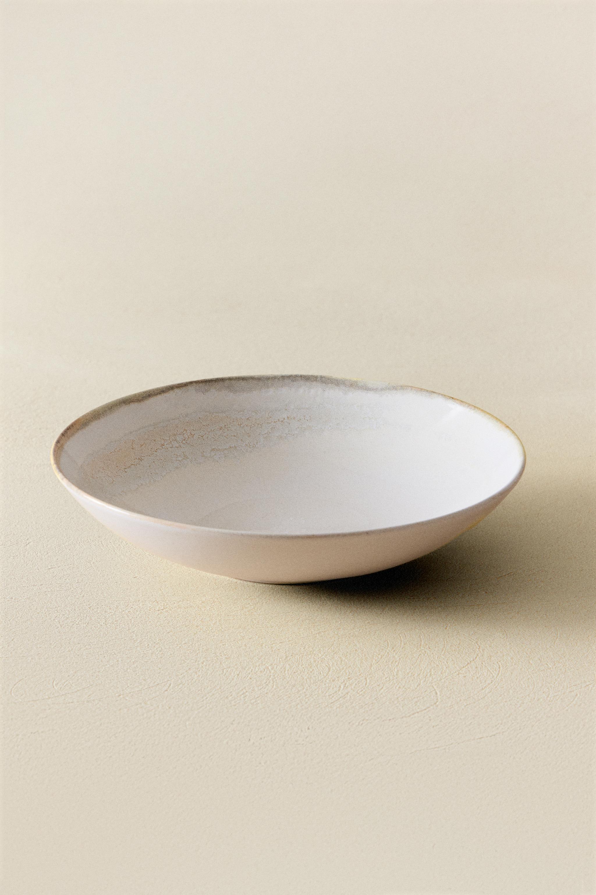 STONEWARE SOUP PLATE