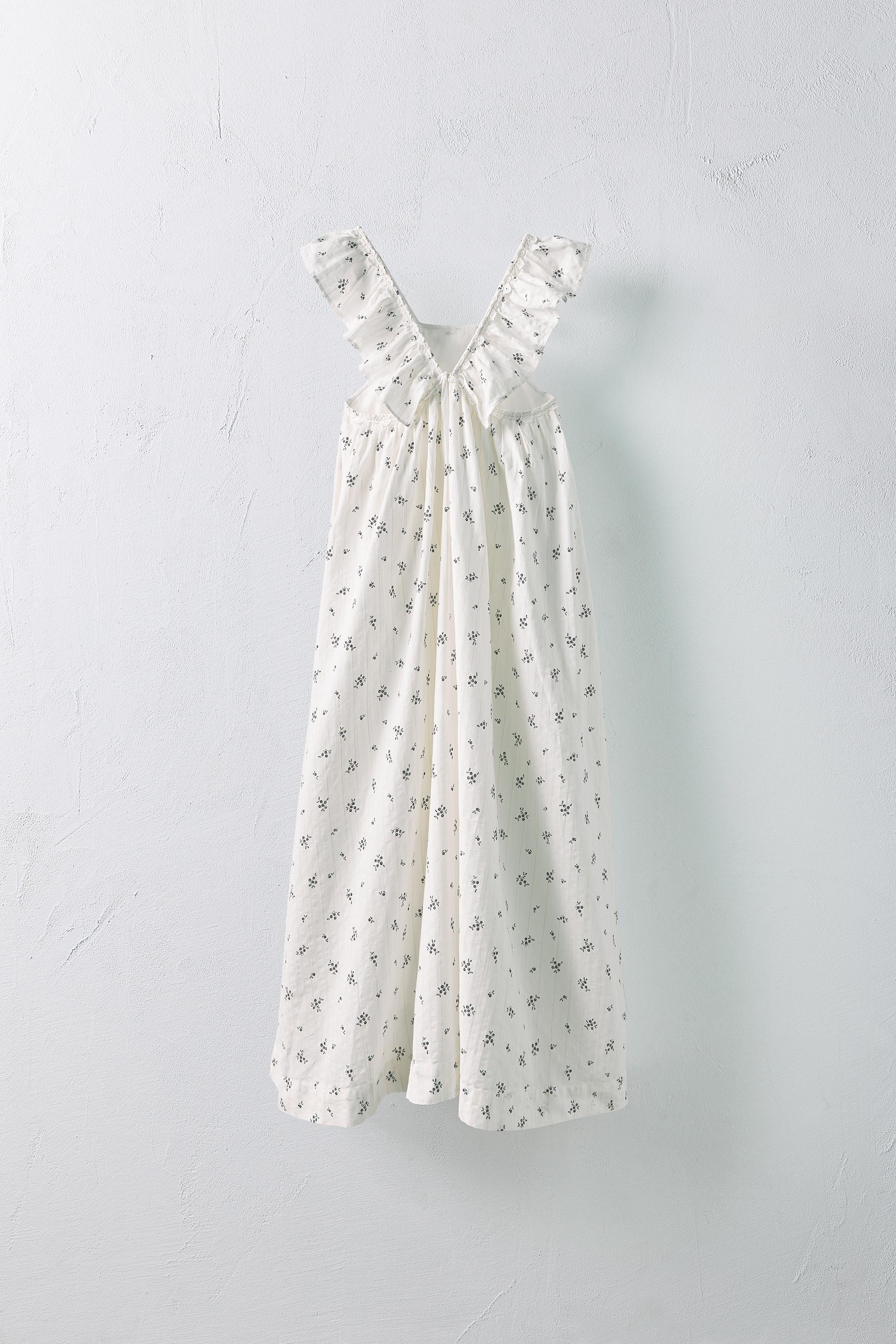 6-10 YEARS/ LIMITED EDITION SPARKLY FLORAL DRESS