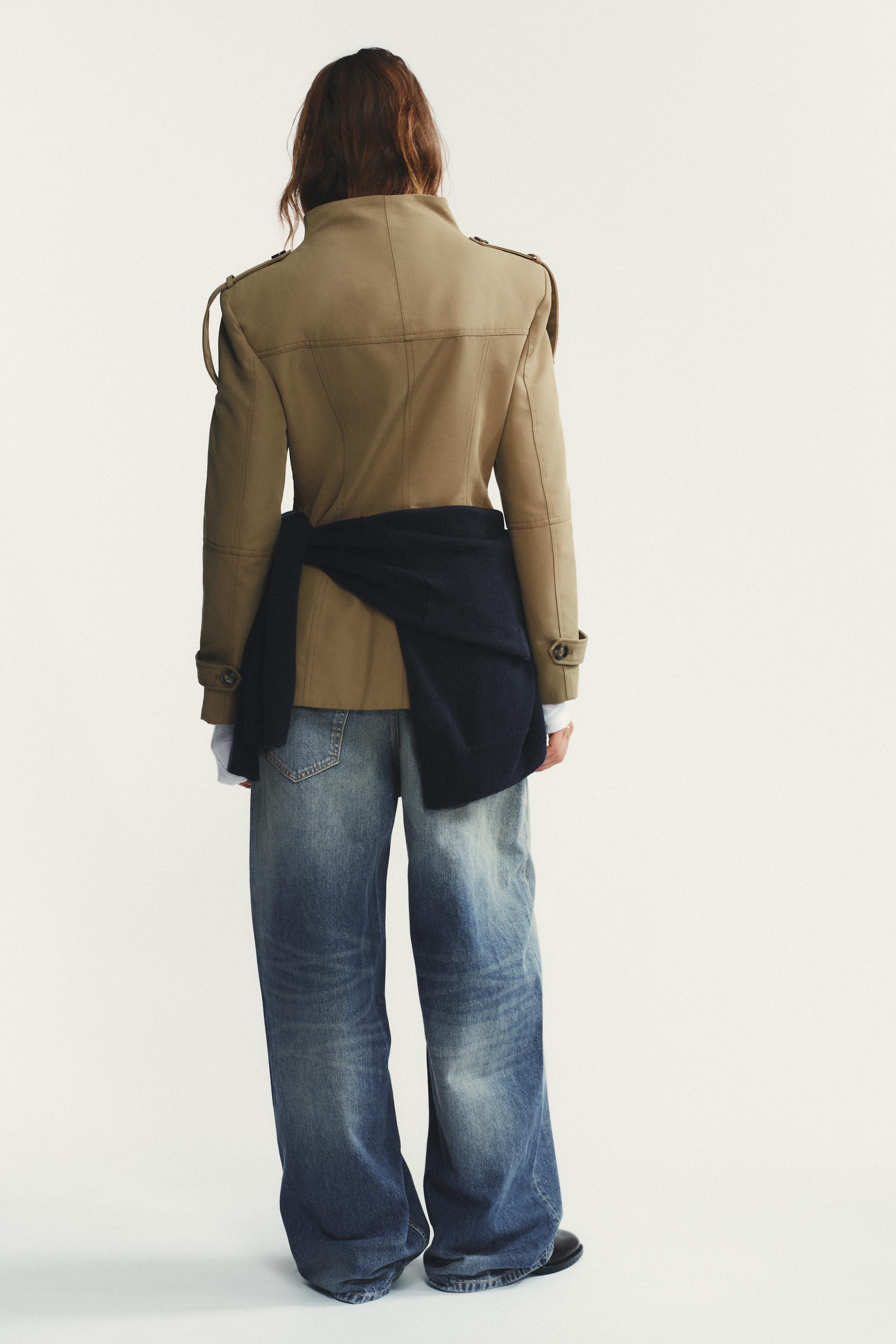 TABBED POCKET JACKET