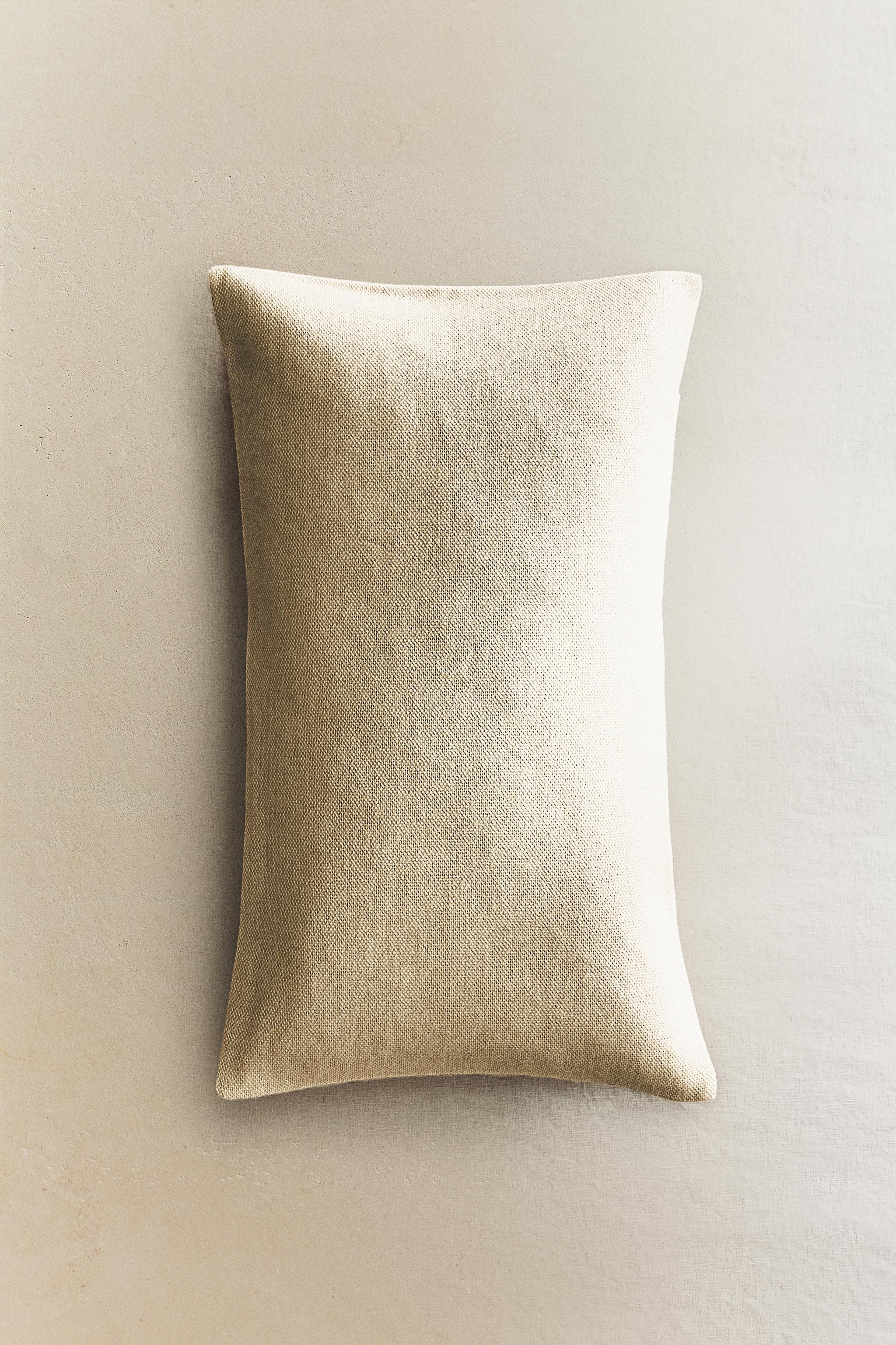 PLAIN THROW PILLOW COVER