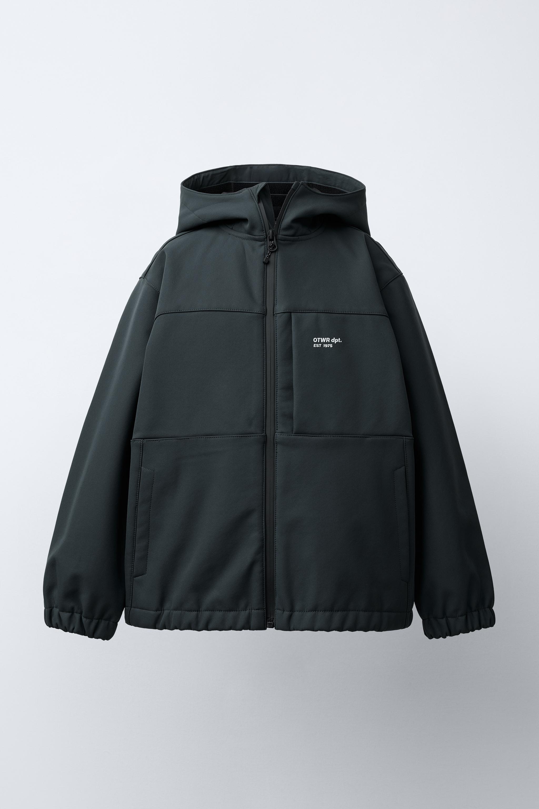 HOODED TECHNICAL JACKET