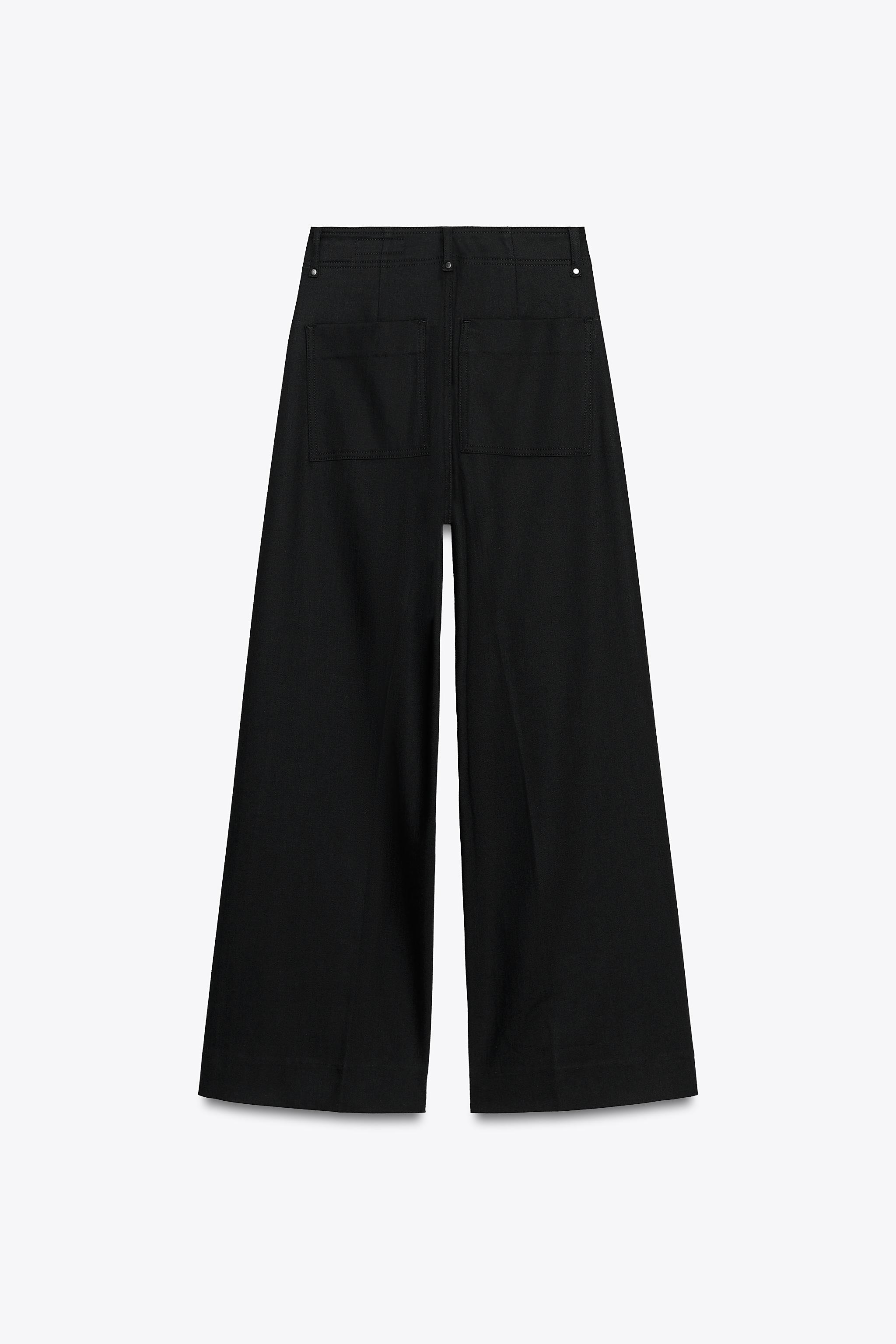 ZW COLLECTION HIGH WAIST WIDE LEG JEANS