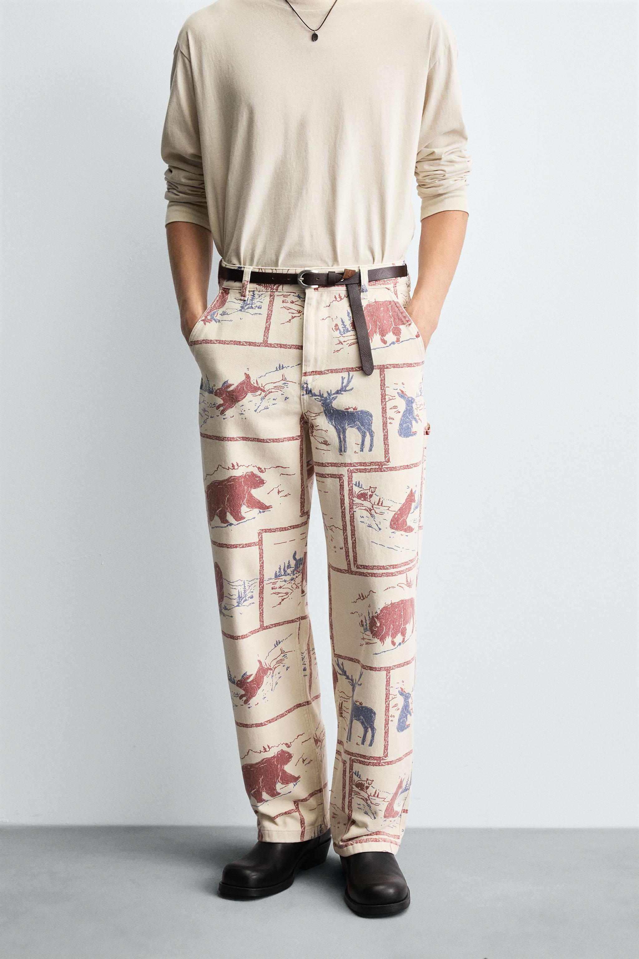 COMIC PRINT PANTS
