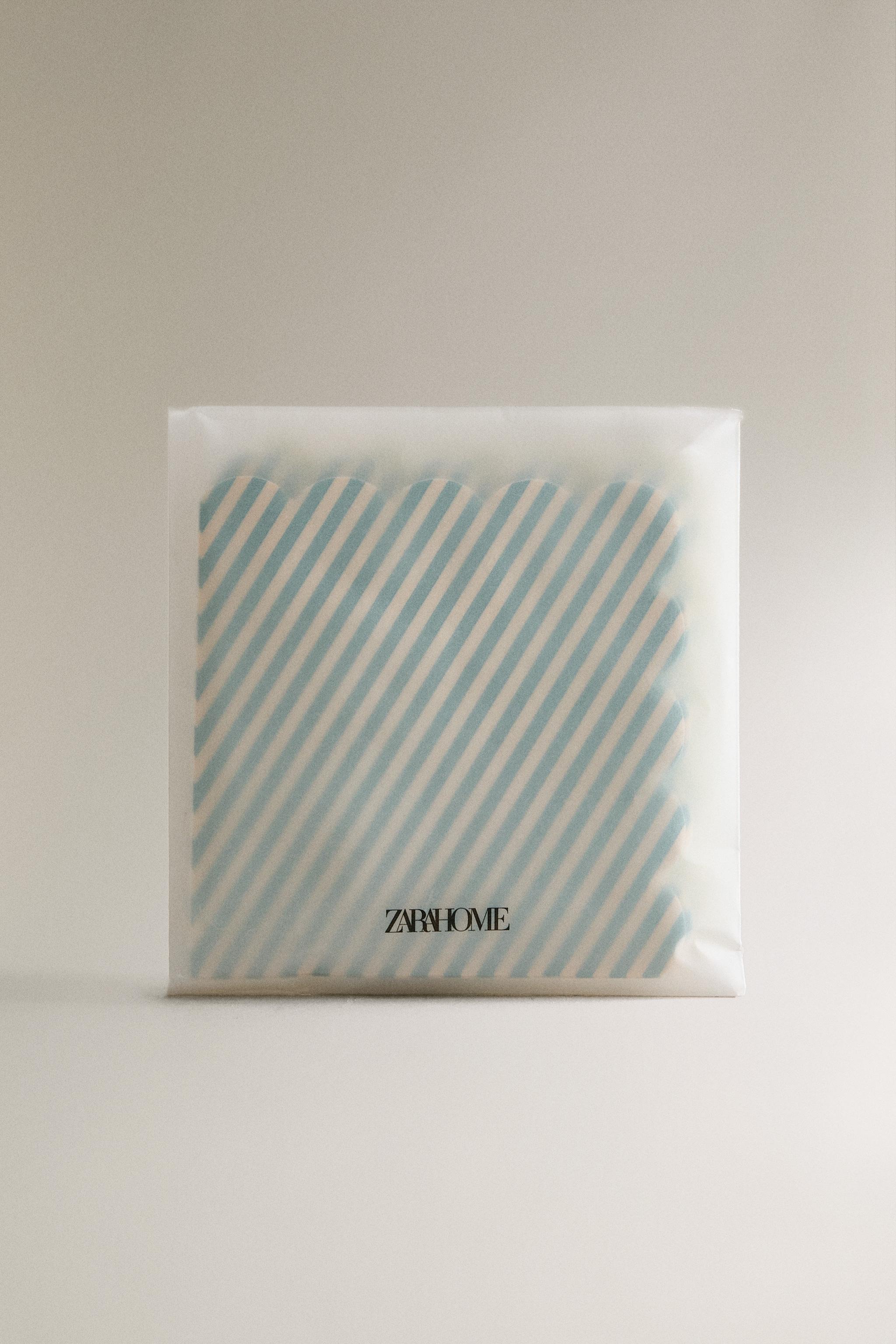 SET OF STRIPED PAPER NAPKINS (SET OF 30)