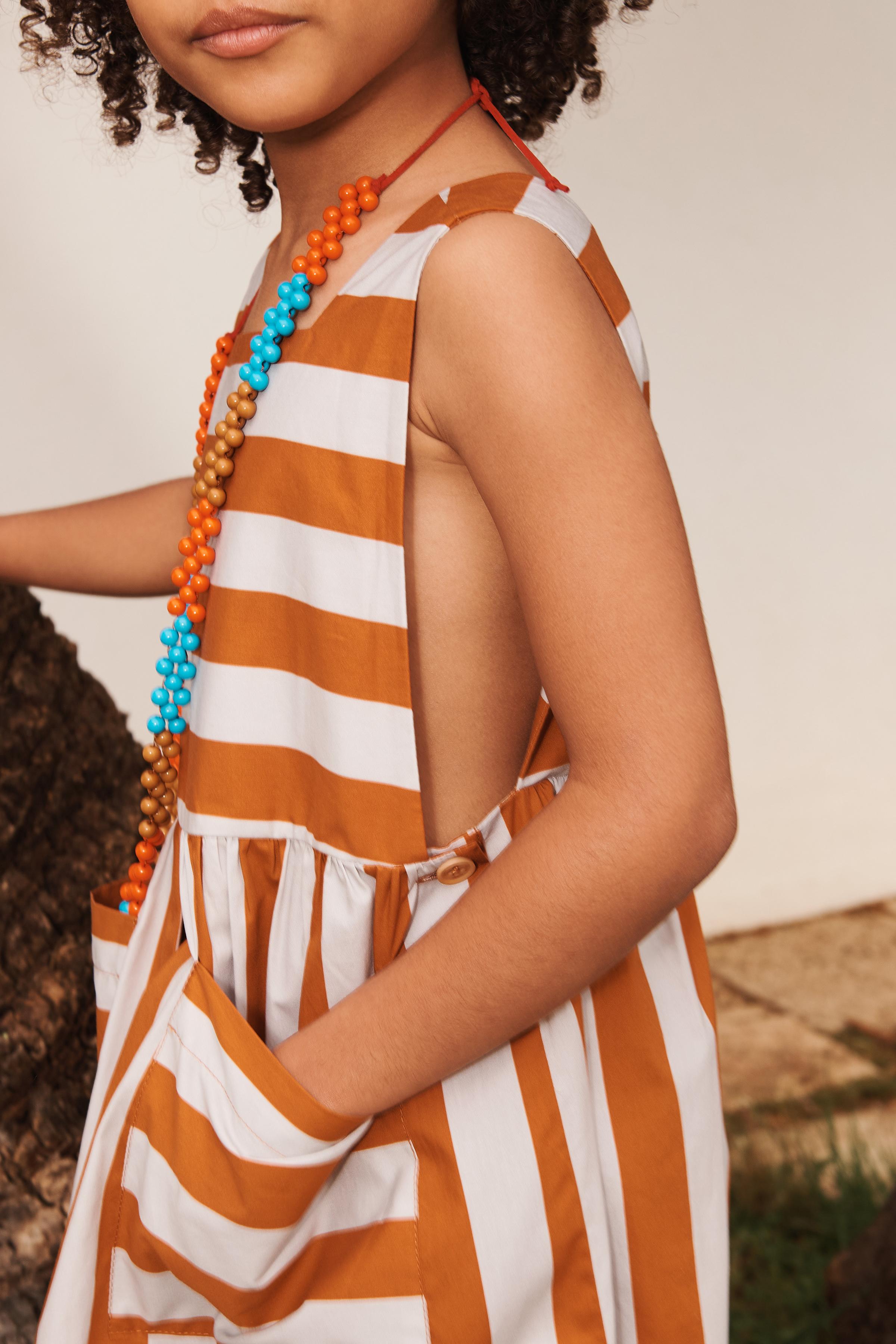 LIMITED EDITION STRIPED POCKET DRESS