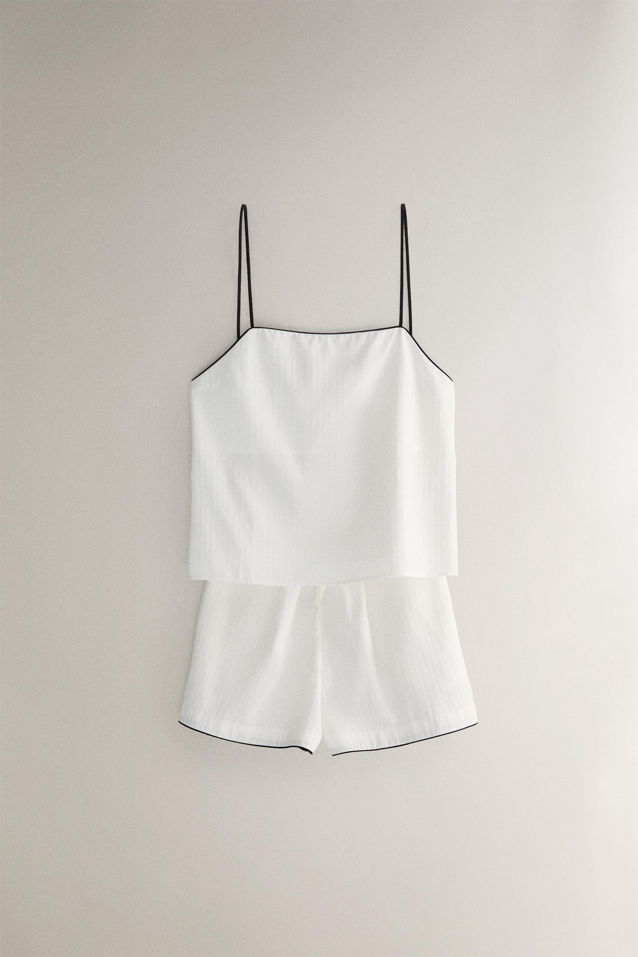 STRIPED JACQUARD TOP