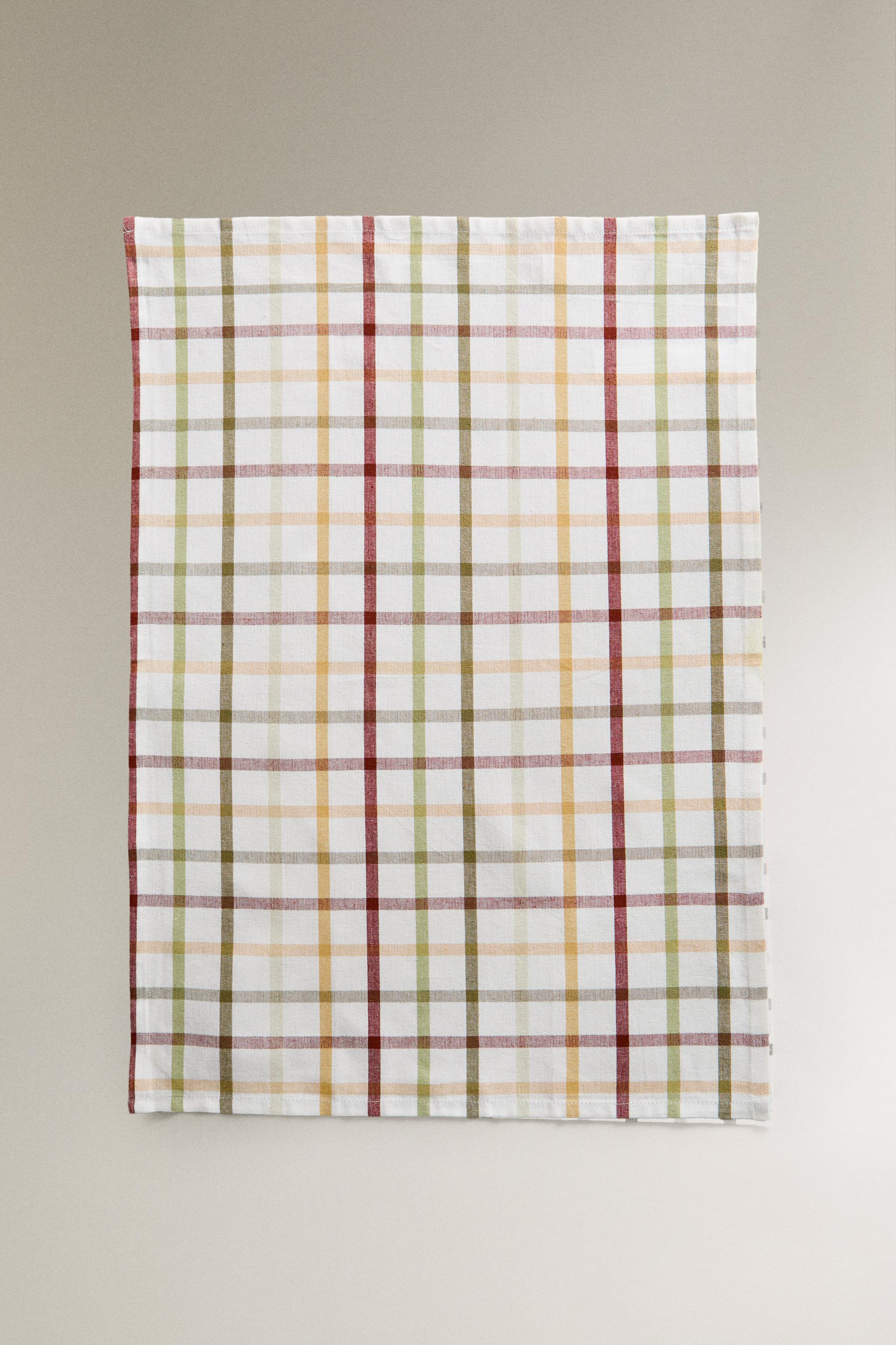 DYED THREAD KITCHEN TOWEL (SET OF 3)