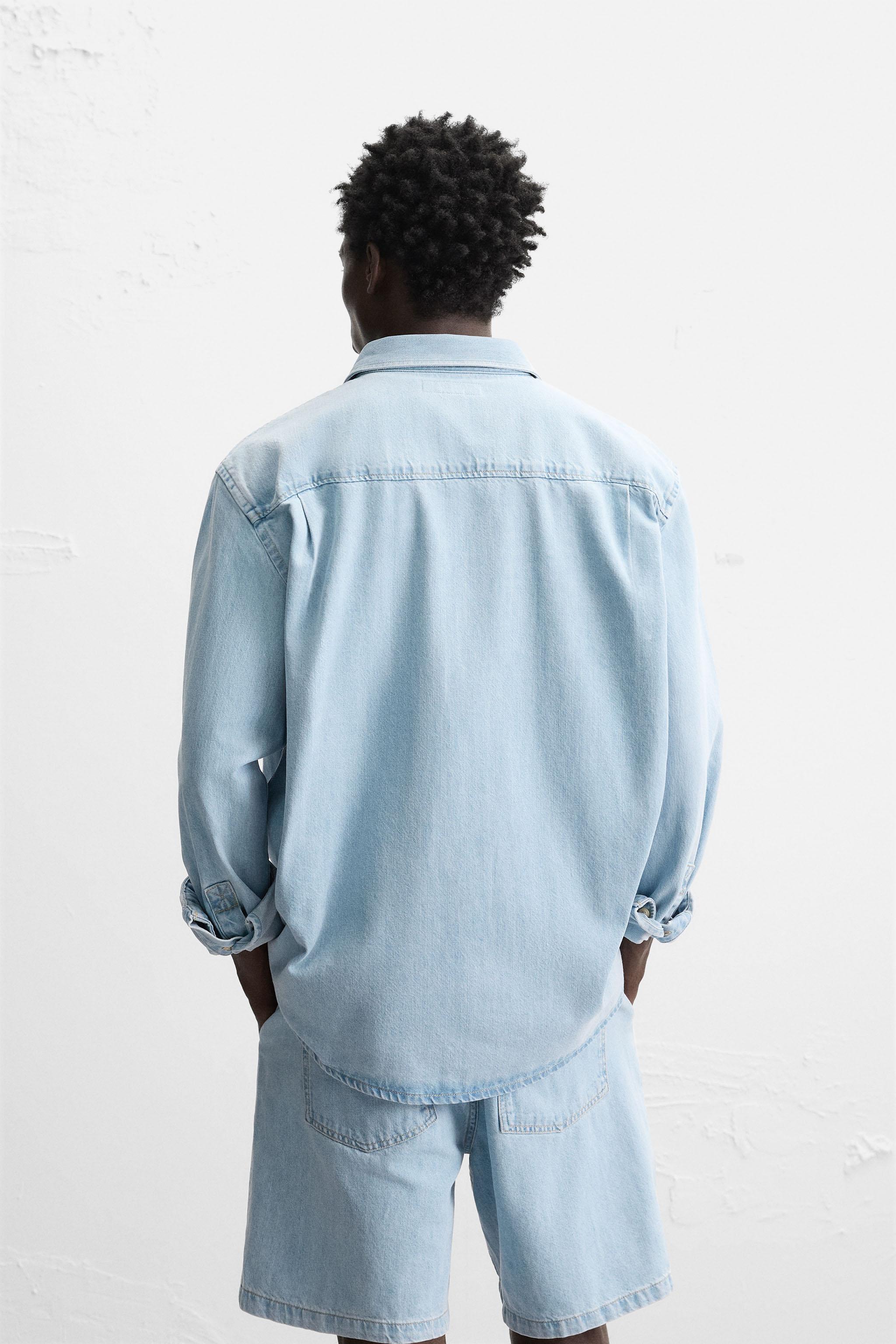 REGULAR FIT DENIM SHIRT