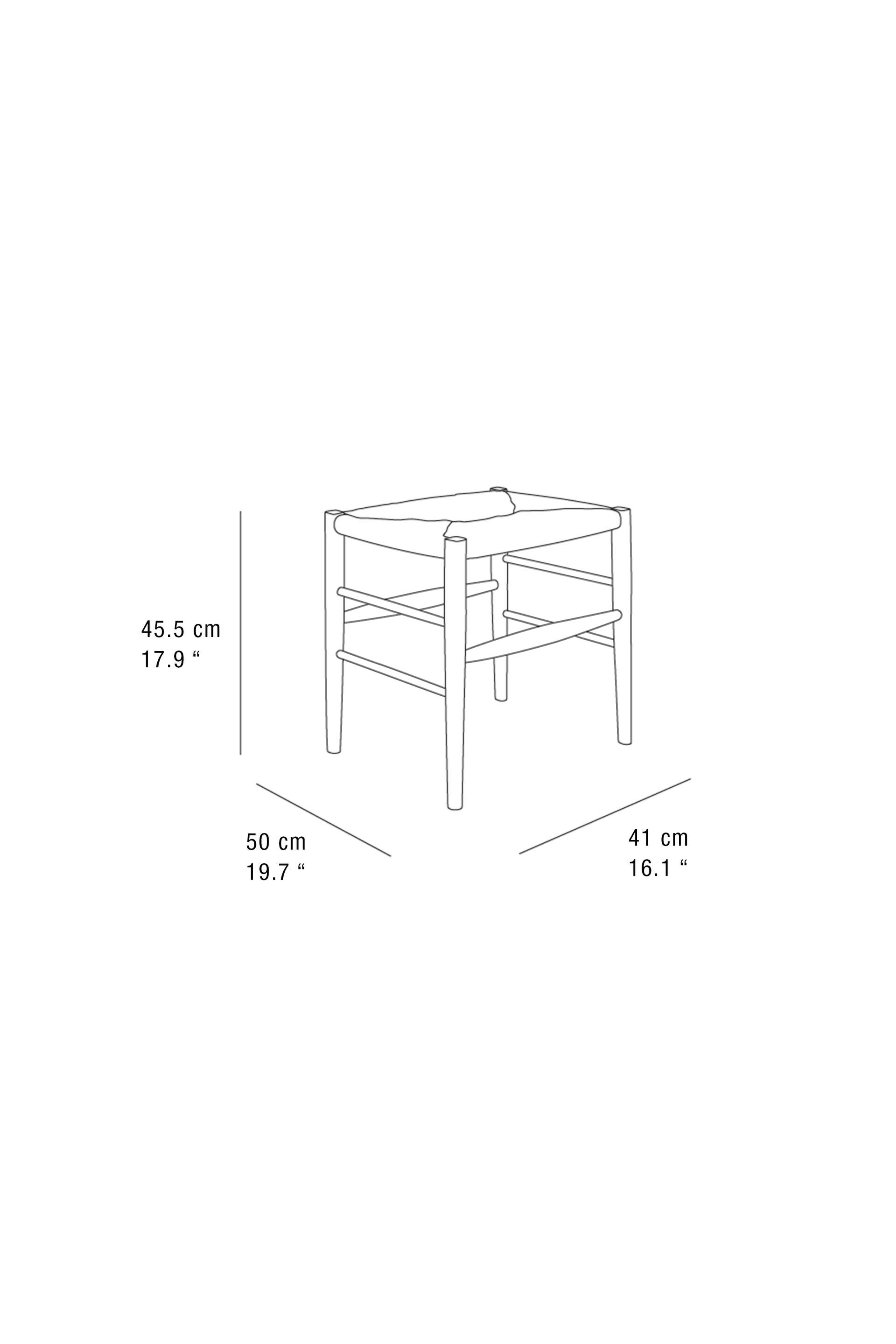 ASH WOOD AND SEAGRASS BENCH