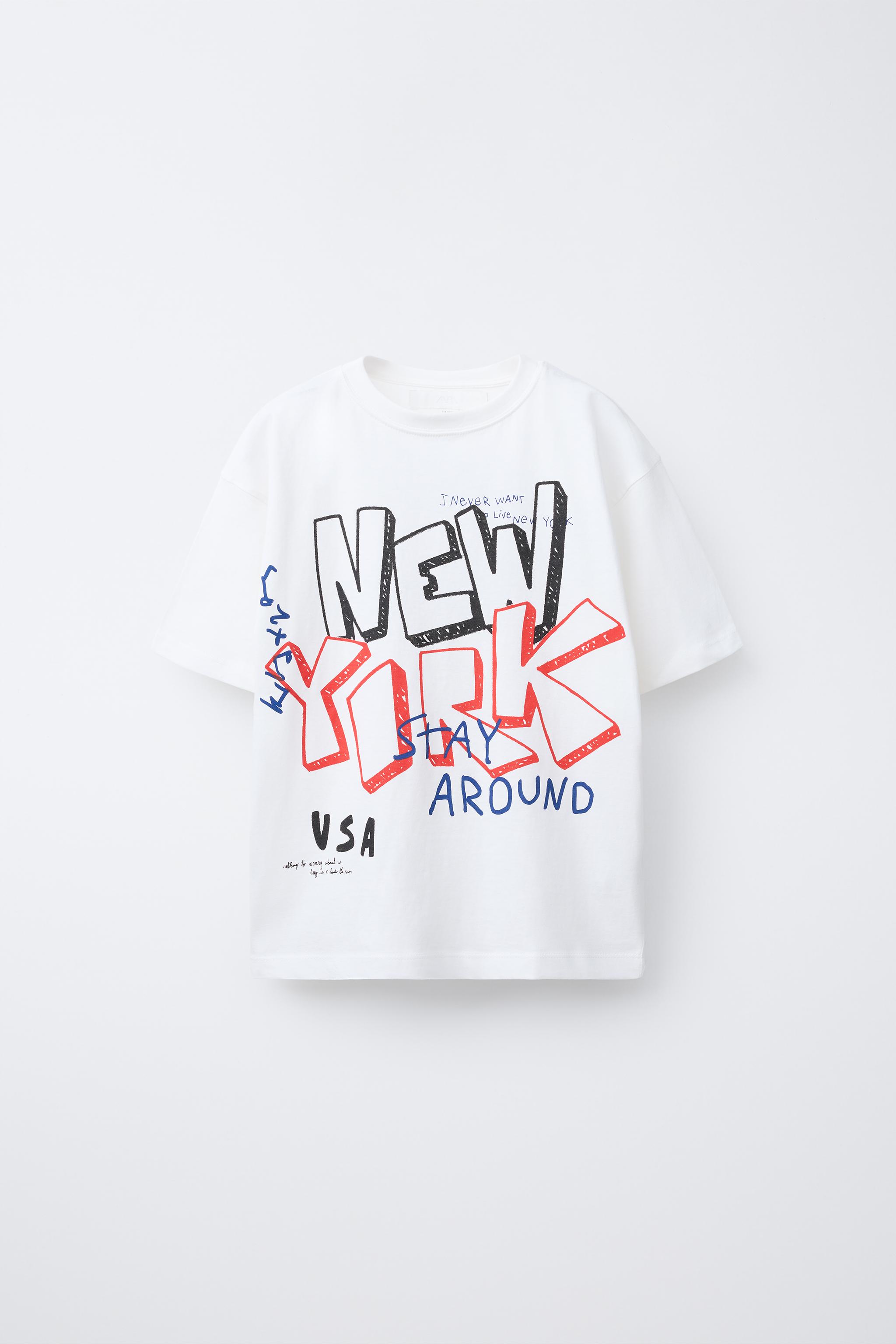 GRAFFITI PRINT T-SHIRT