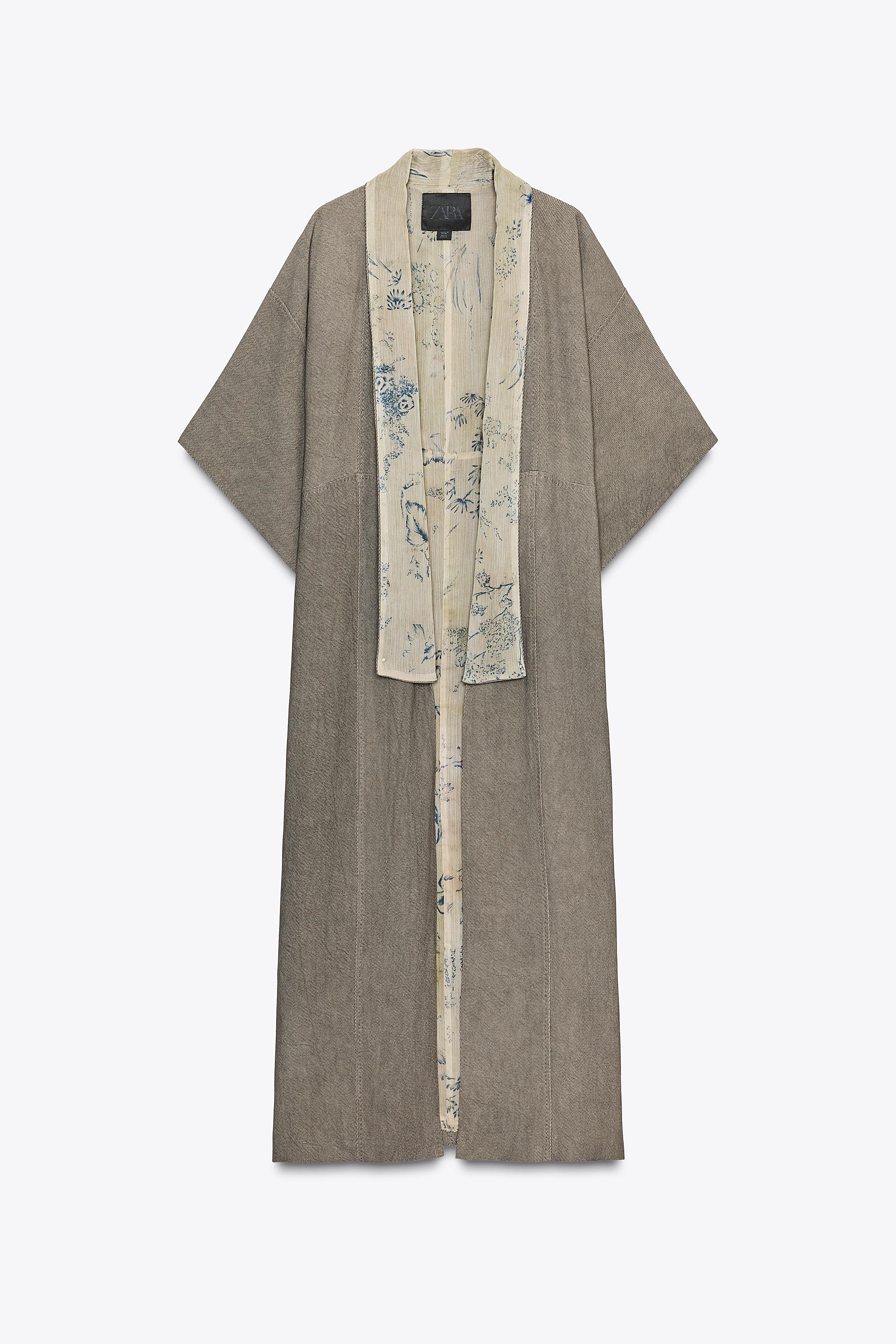 ZW COLLECTION PRINTED COAT