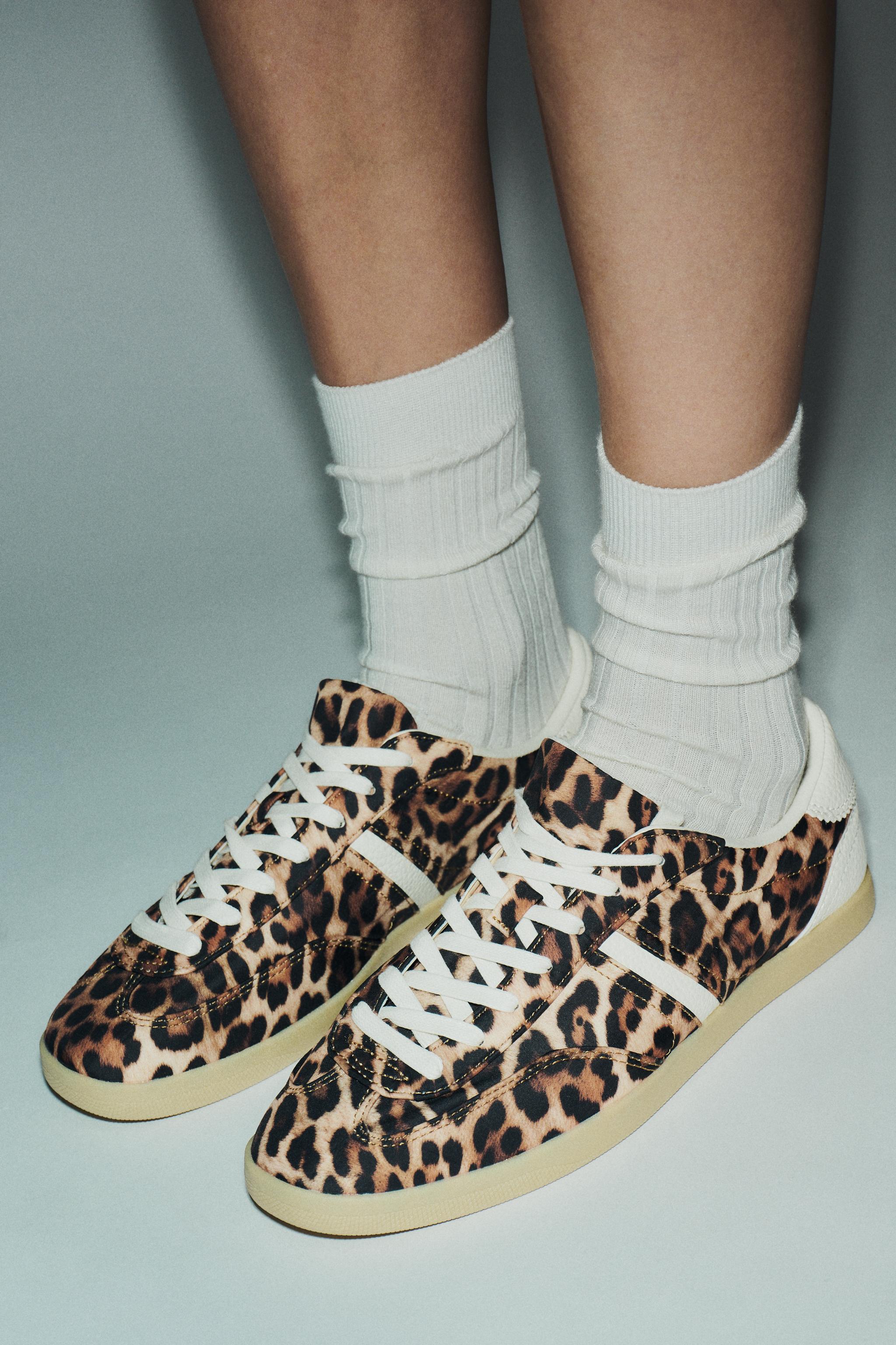 ANIMAL PRINT SNEAKERS