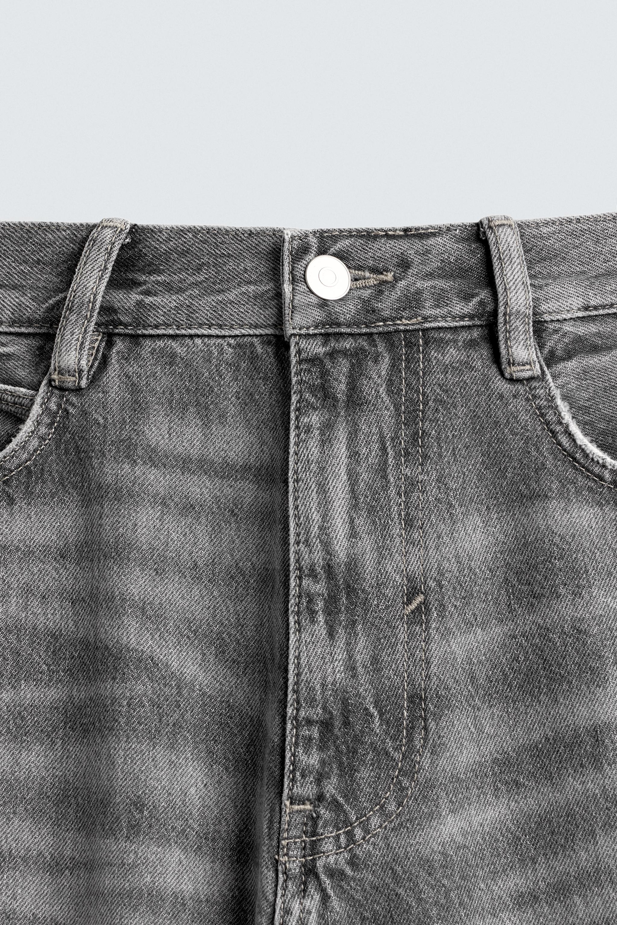 TWISTED SEAM BALLOON FIT JEANS