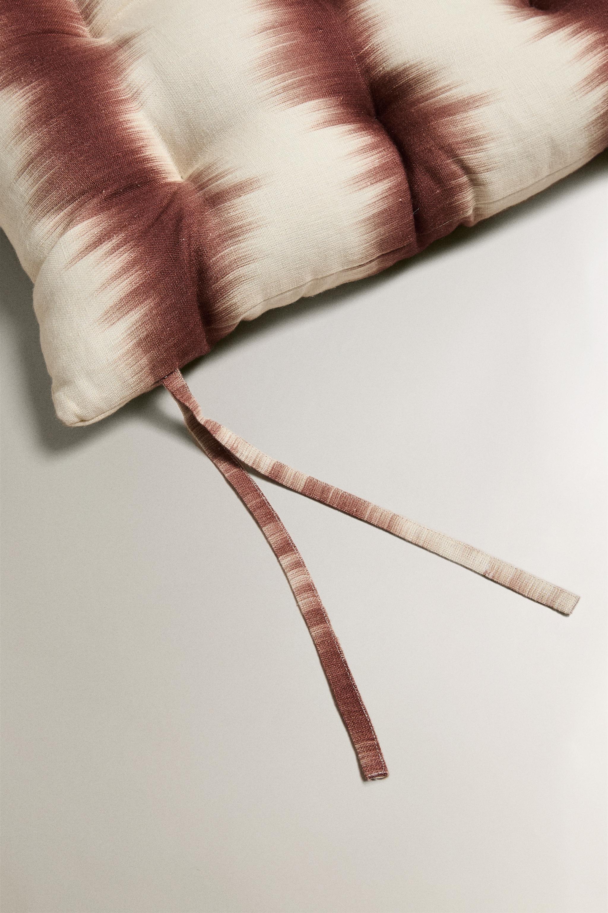 OMBRÉ LINEN SEAT CUSHION X COLLAGERIE