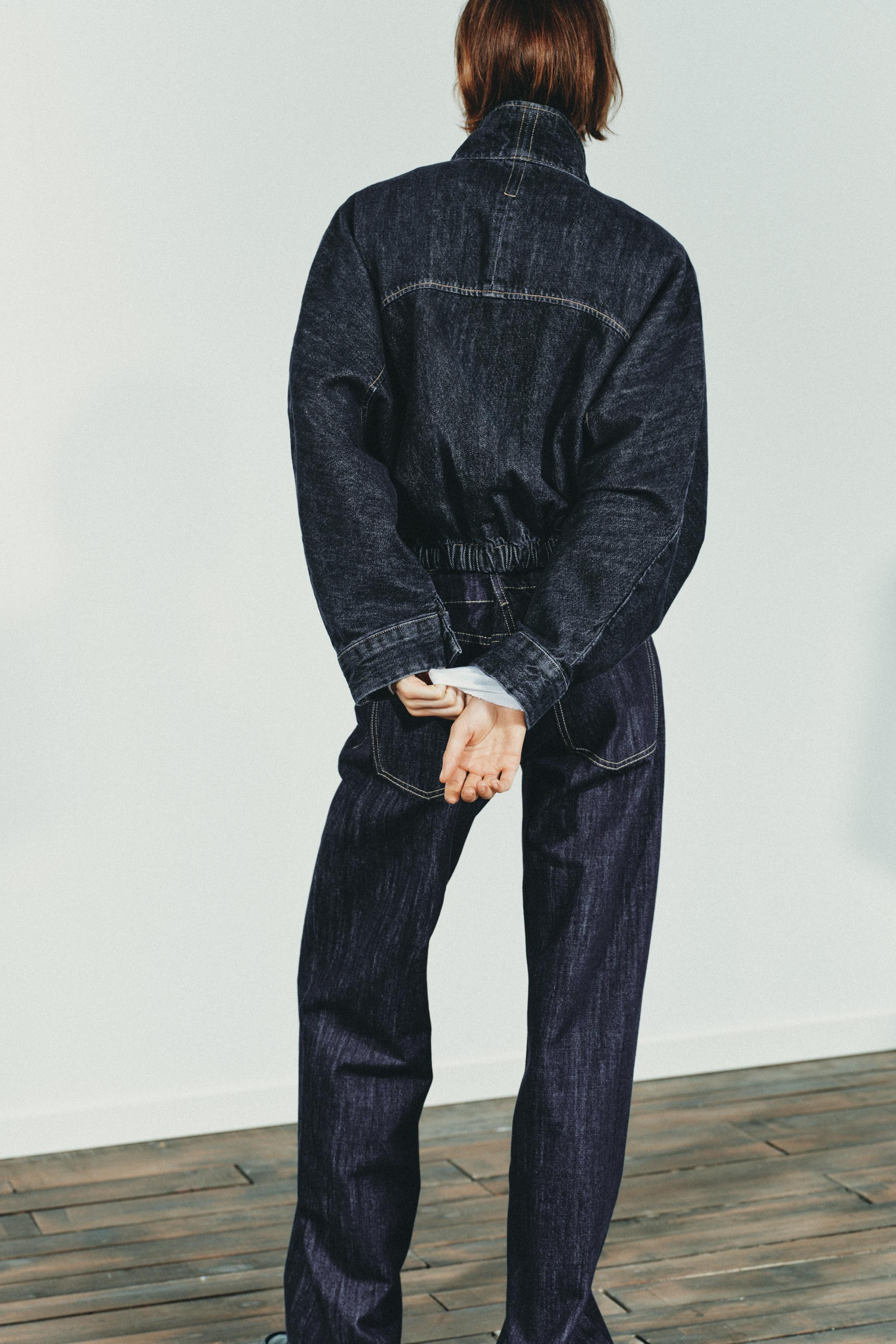 TRF BATWING SLEEVE DENIM JACKET